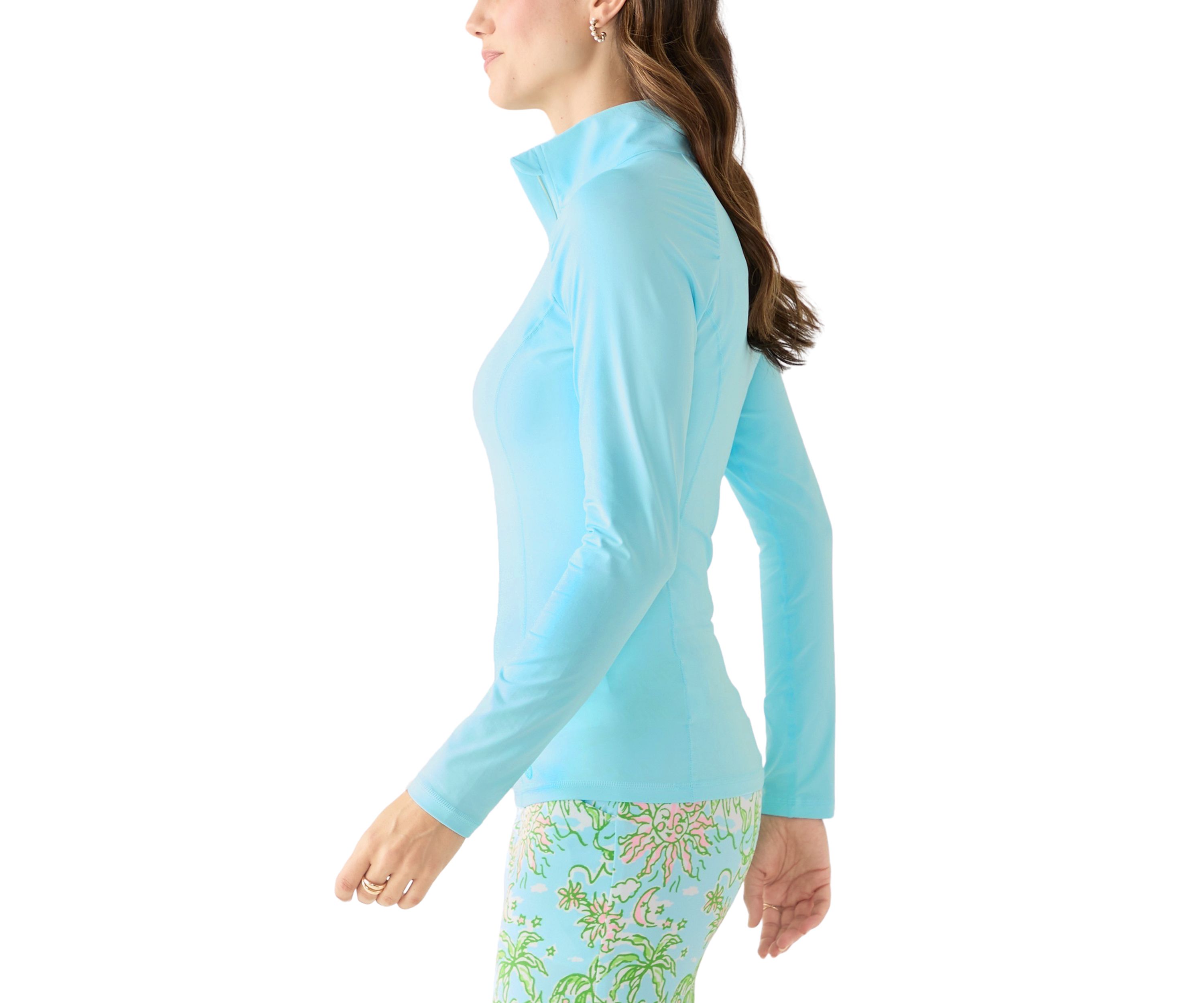 Womens Luxletic Justine 1/2 Zip UPF 50+ Pullover