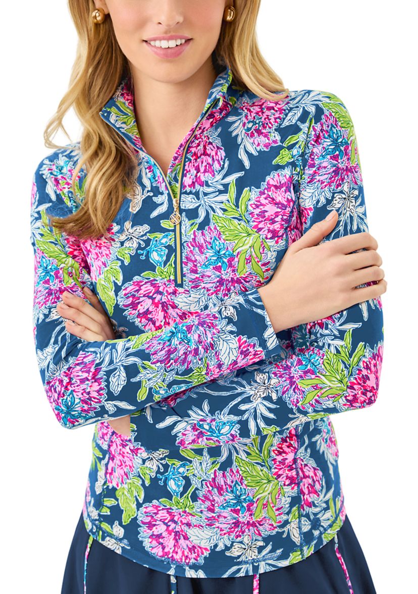 Womens UPF 50+ Luxletic Justine Pullover