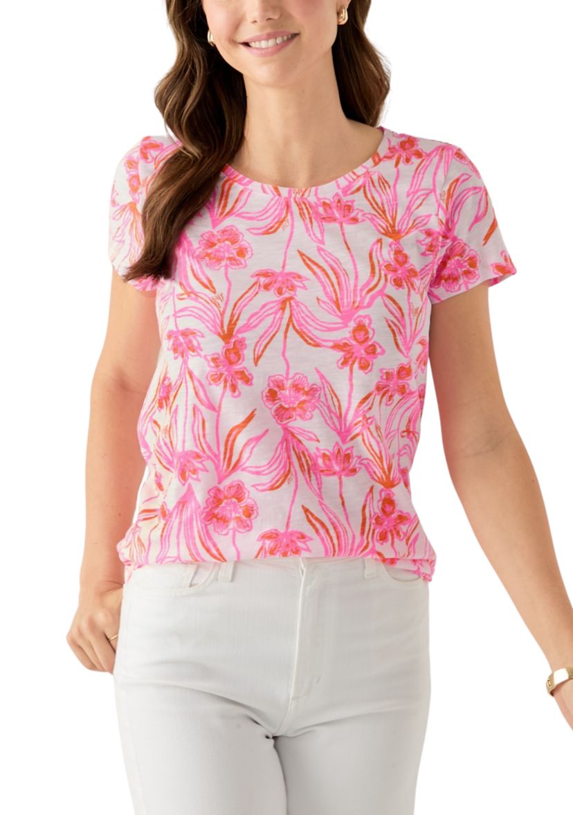 Womens Etta Crew Neck T-Shirt