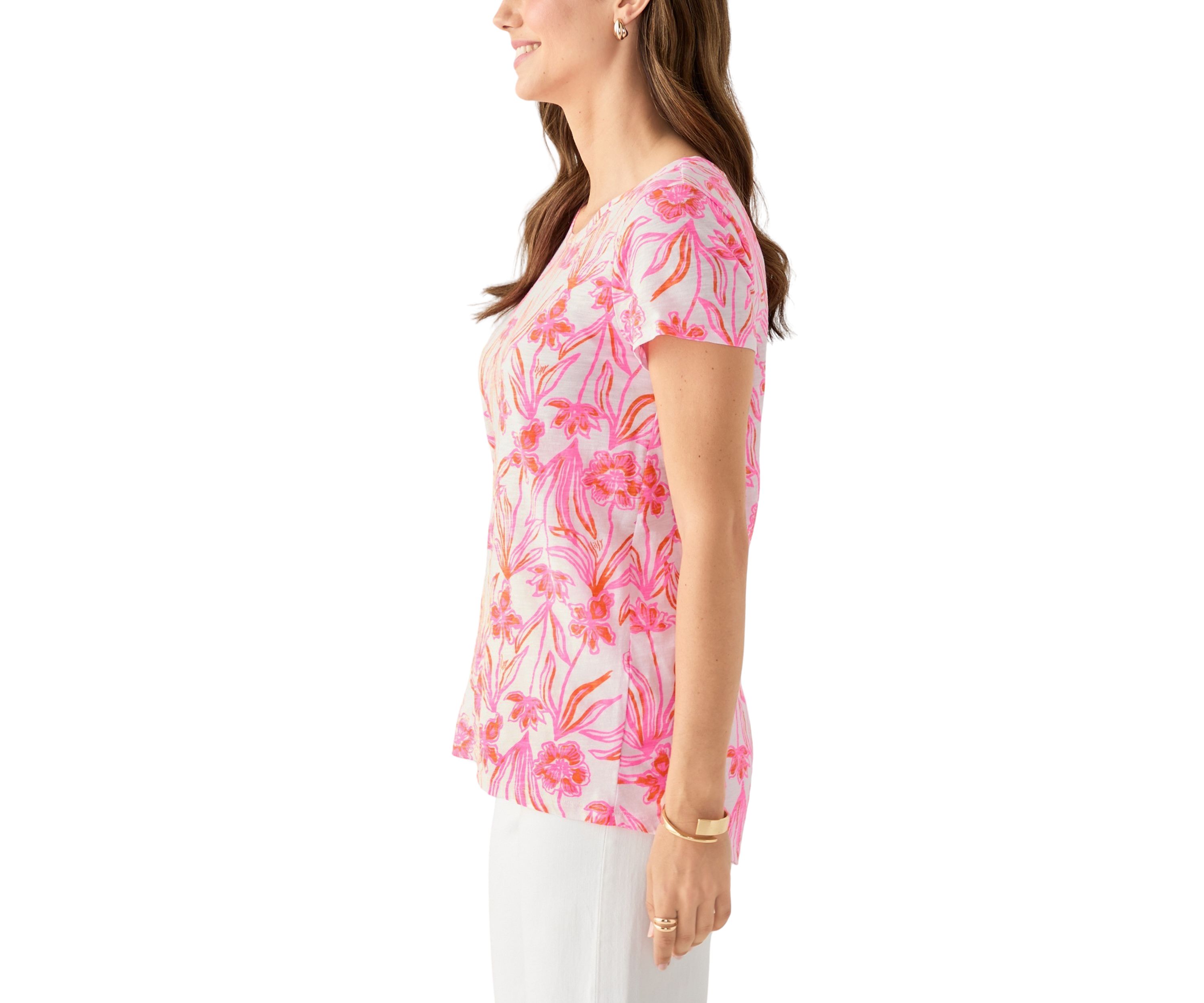 Womens Etta Crew Neck T-Shirt