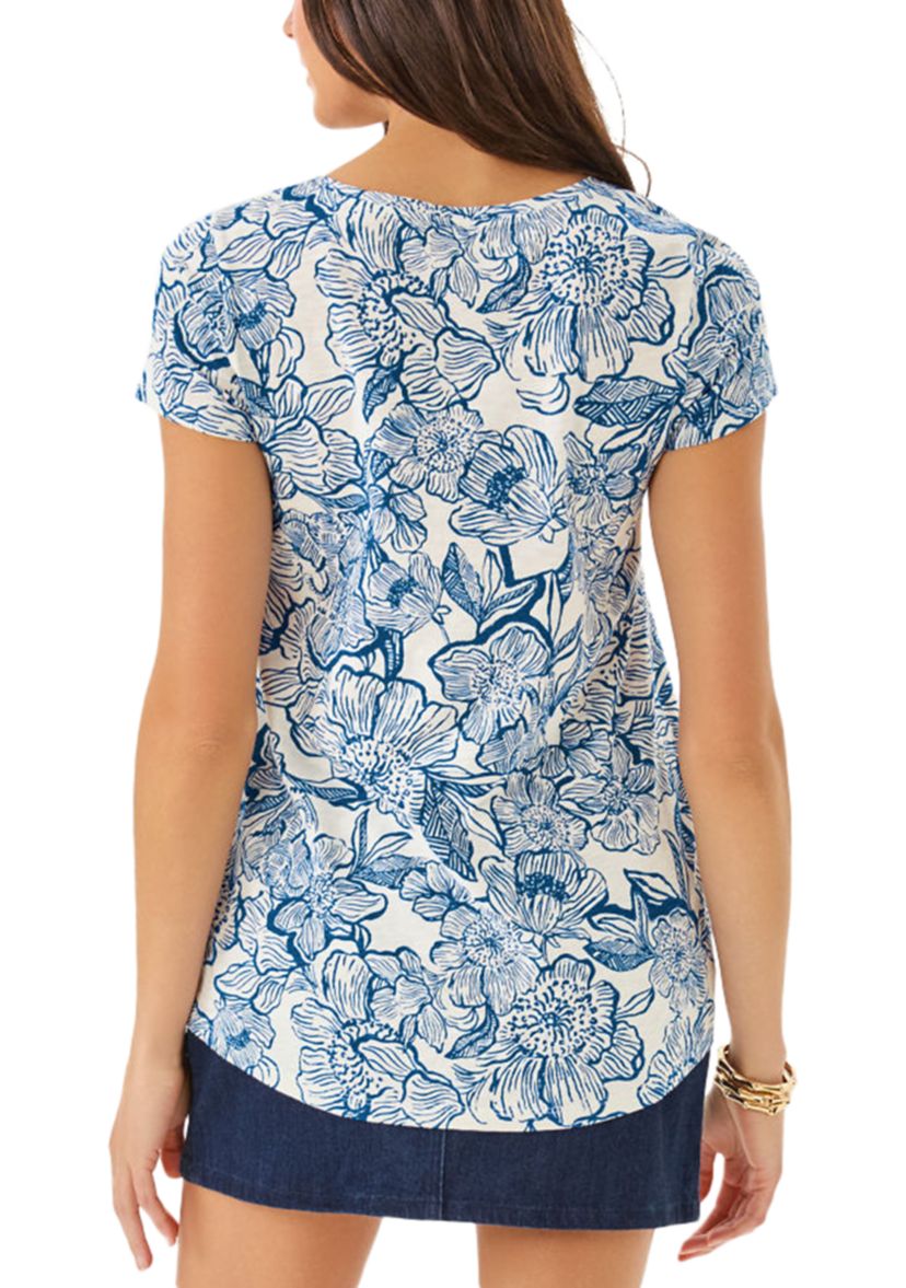 Womens Etta Scoop Neck T-Shirt 