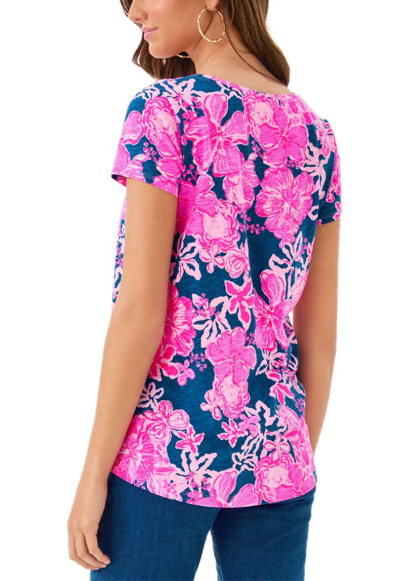 Womens Etta Scoop Neck T-Shirt 