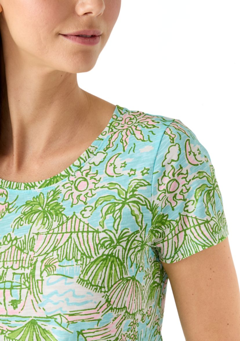 Womens Etta Scoop Neck T-Shirt 