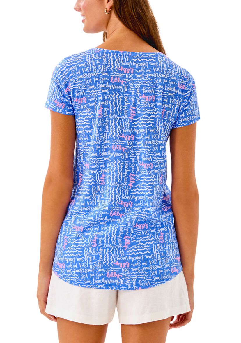 Womens Etta Scoop Neck T-Shirt 