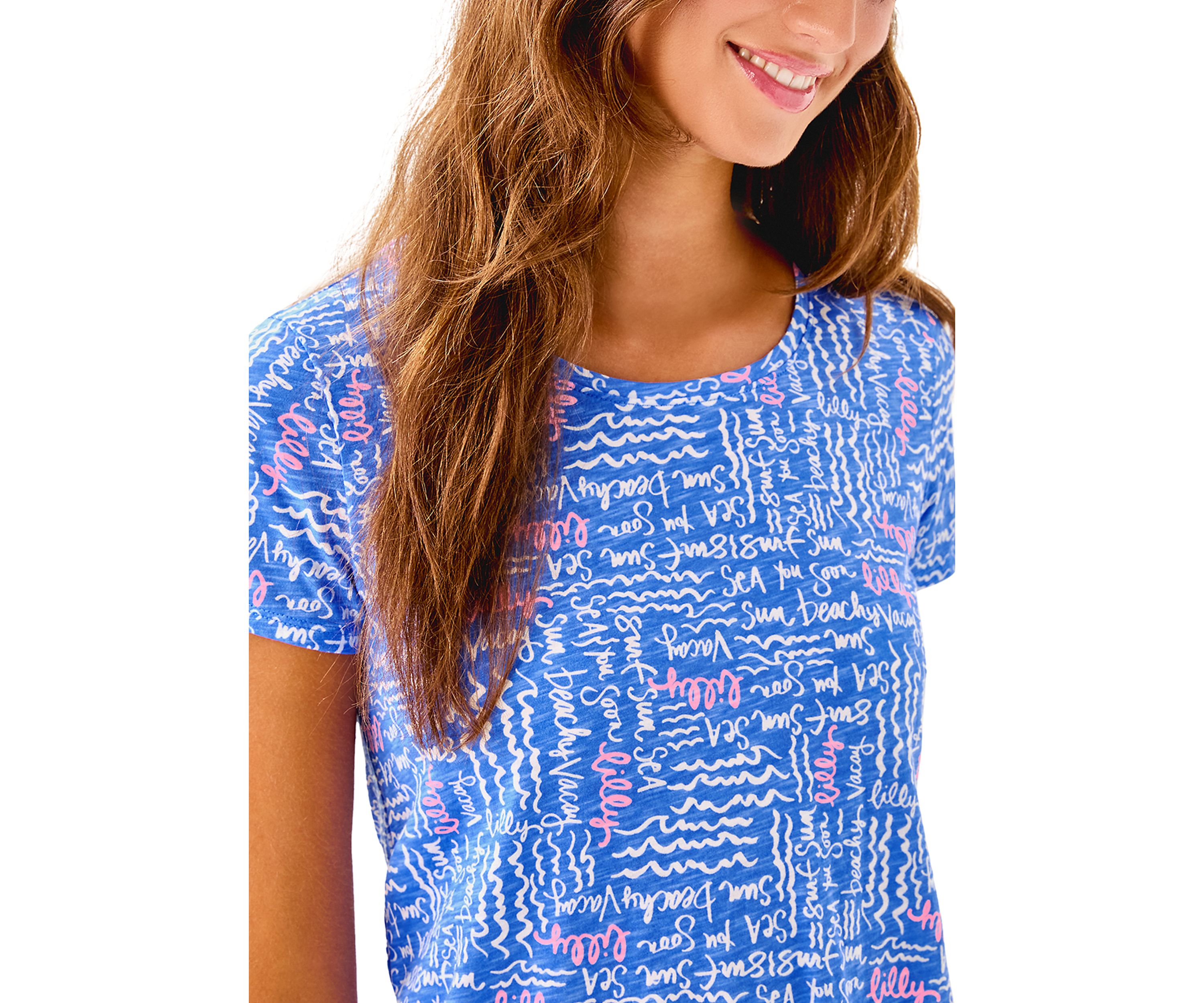 Womens Etta Scoop Neck T-Shirt 