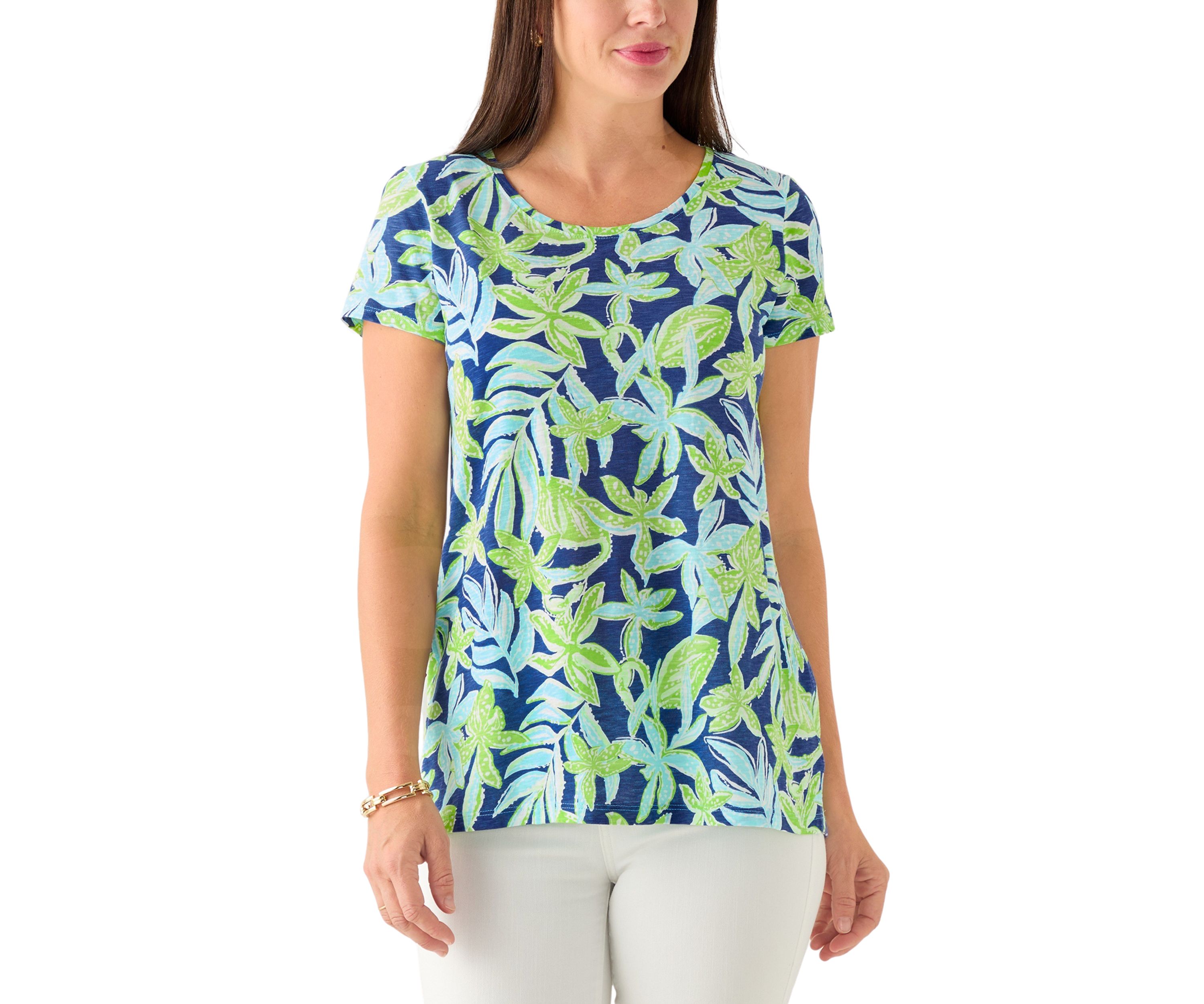Womens Etta Scoop Neck T-Shirt 