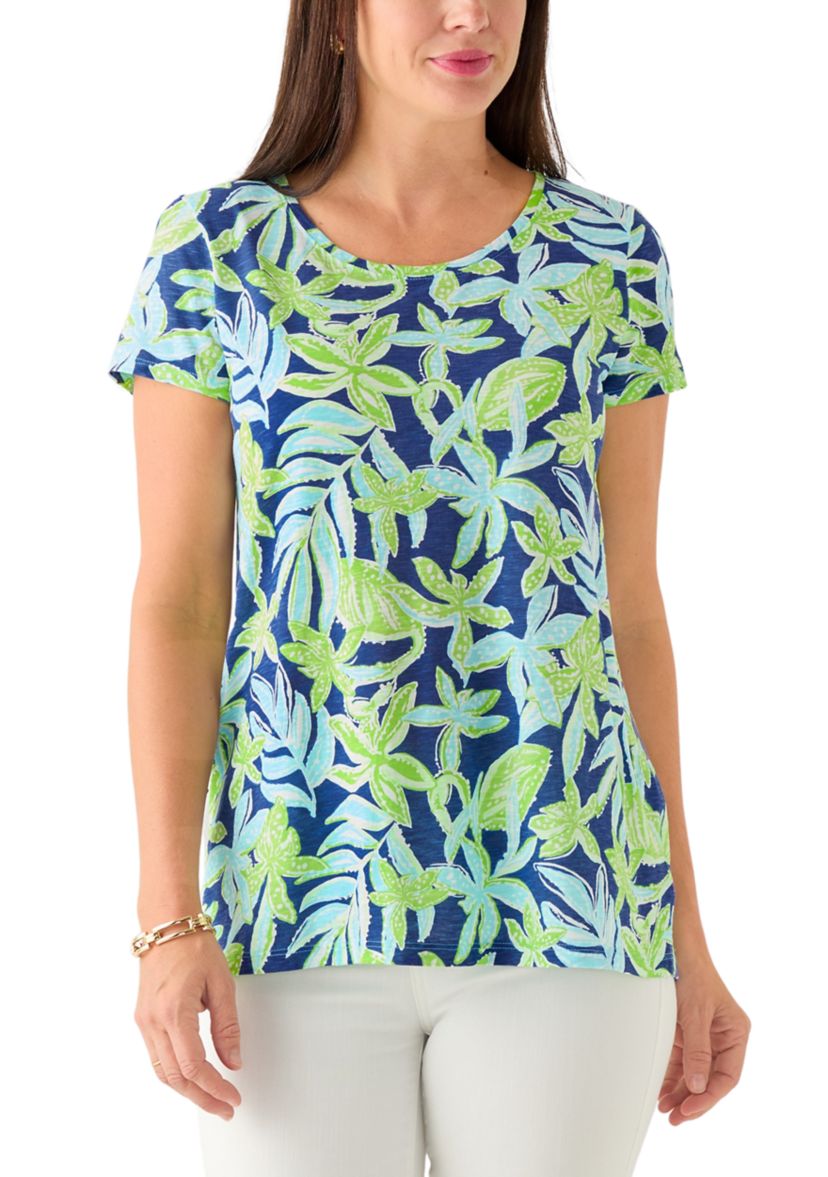 Womens Etta Scoop Neck T-Shirt 