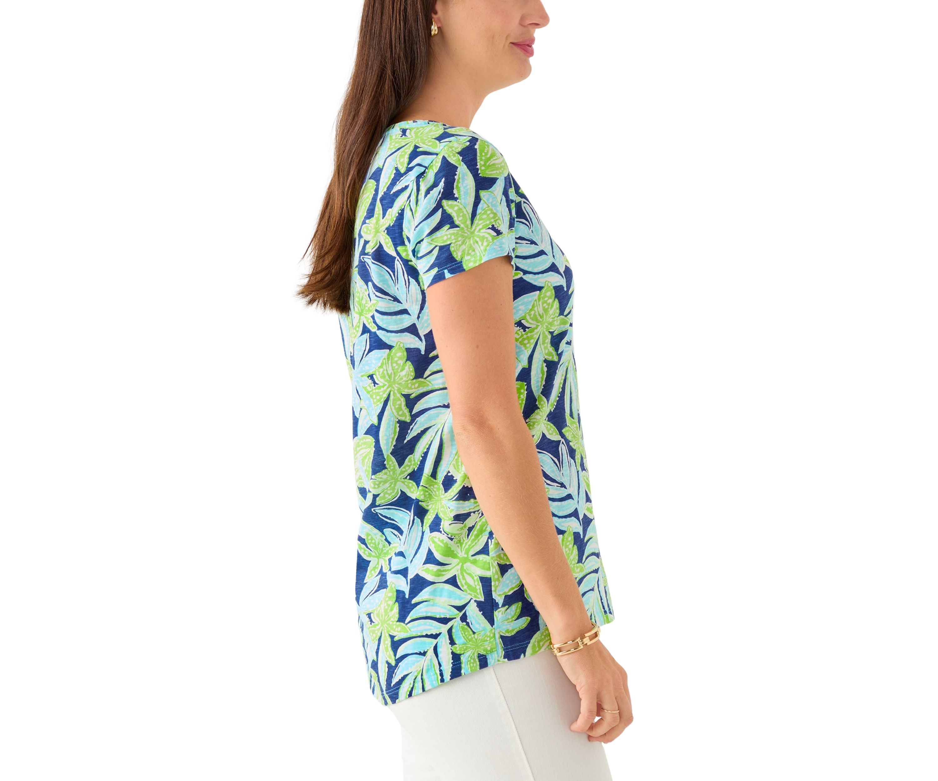 Womens Etta Scoop Neck T-Shirt 