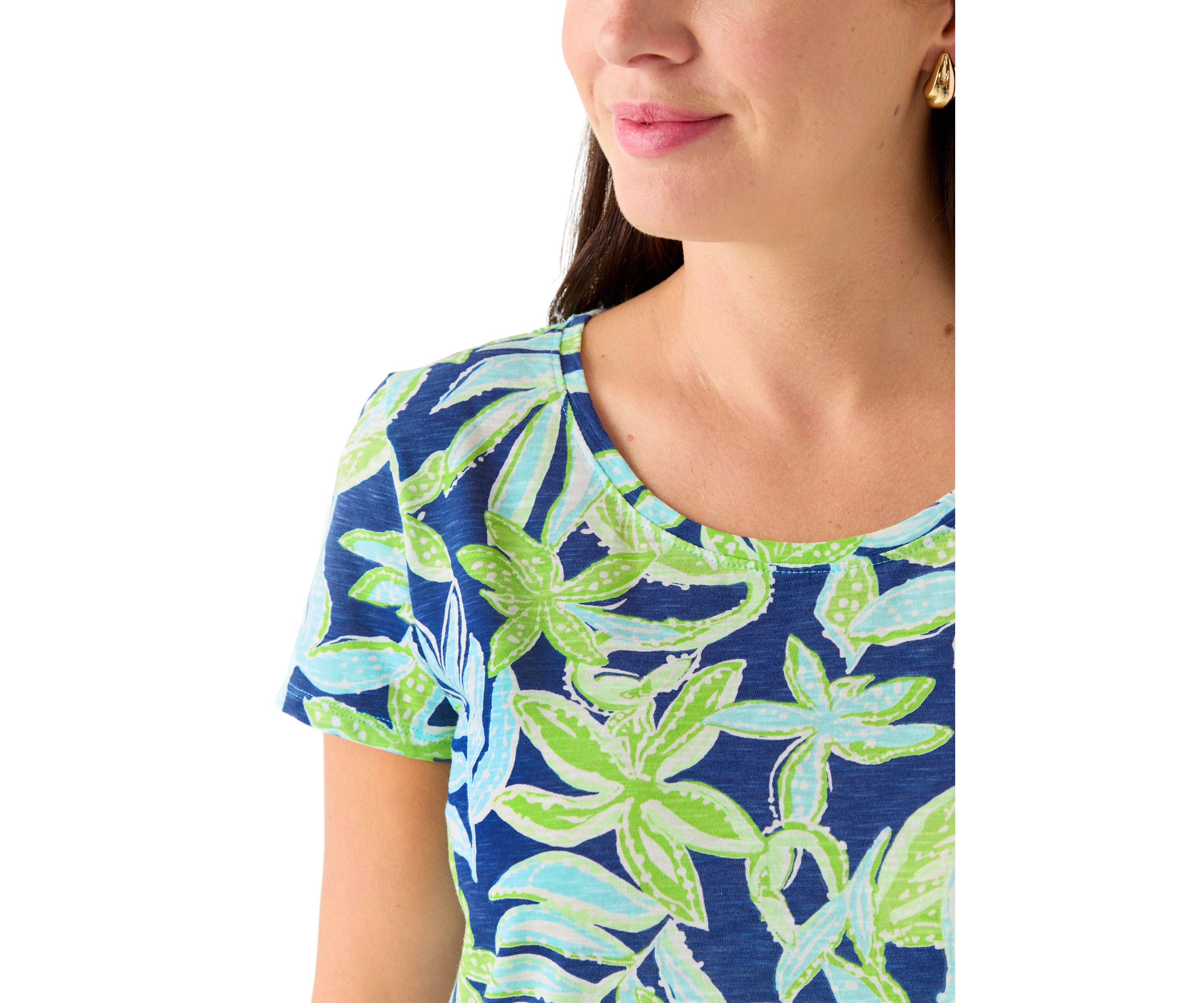 Womens Etta Scoop Neck T-Shirt 