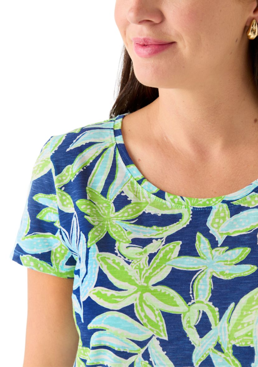Womens Etta Scoop Neck T-Shirt 