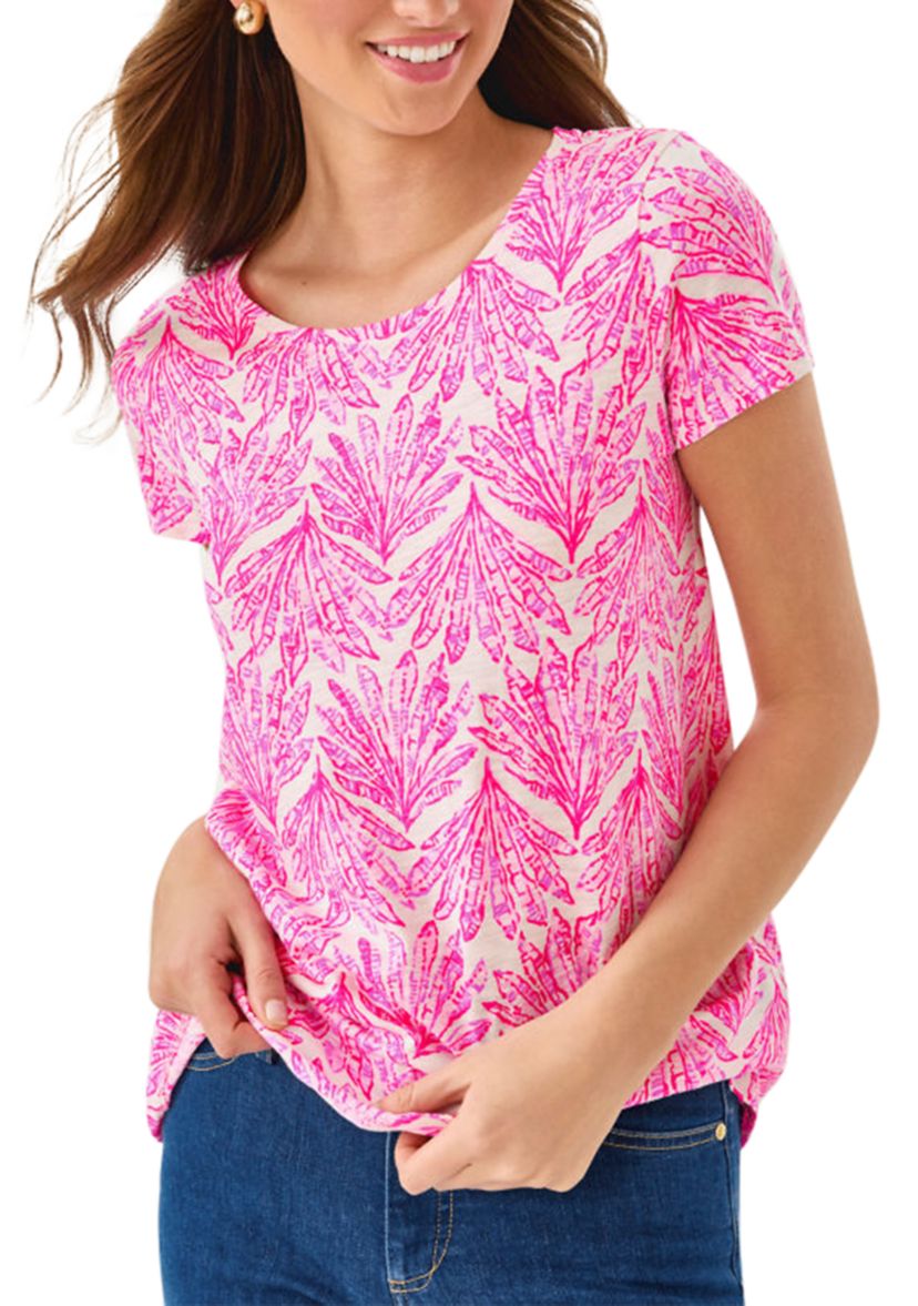 Womens Etta Scoop Neck T-Shirt 