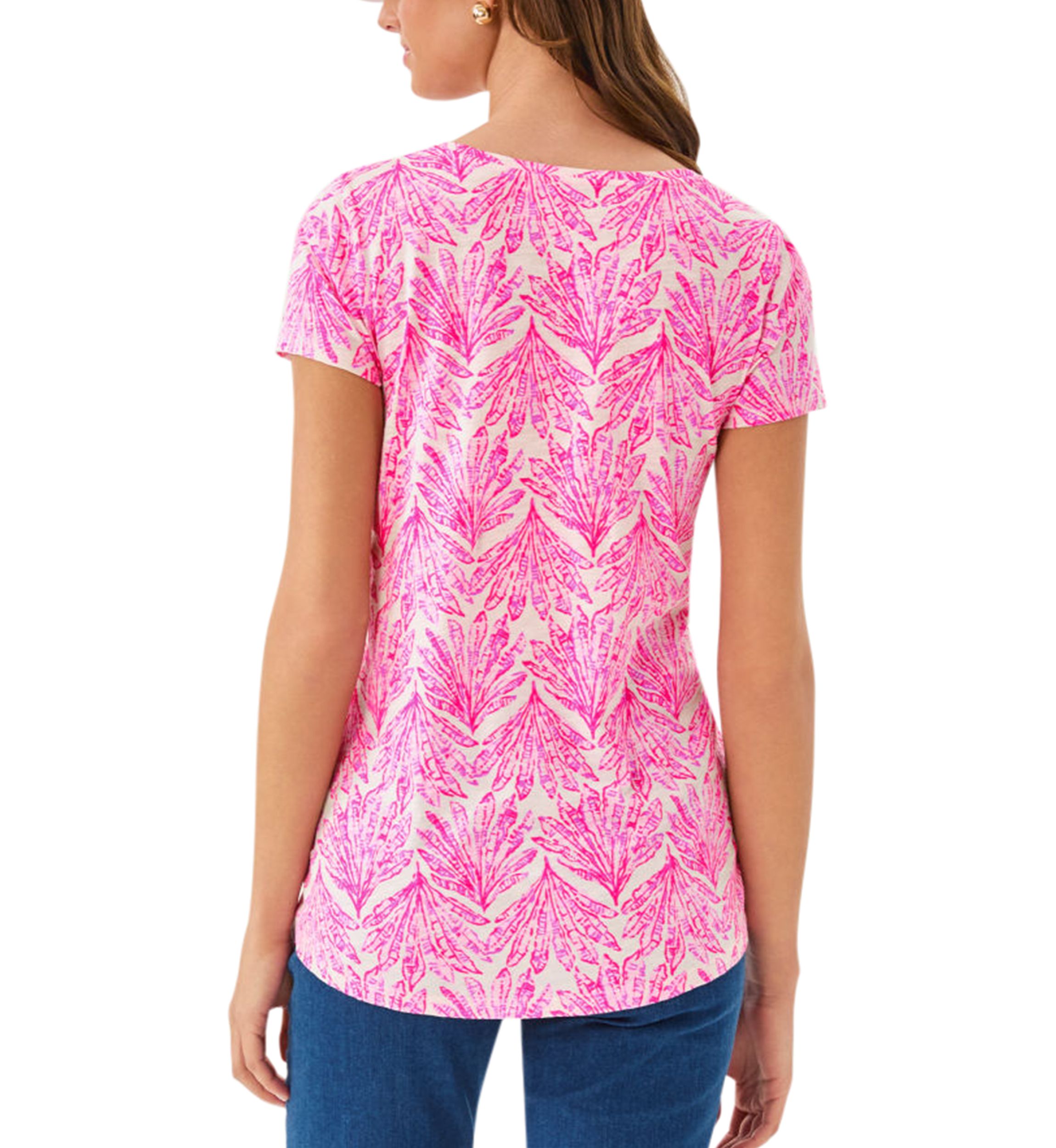 Womens Etta Scoop Neck T-Shirt 