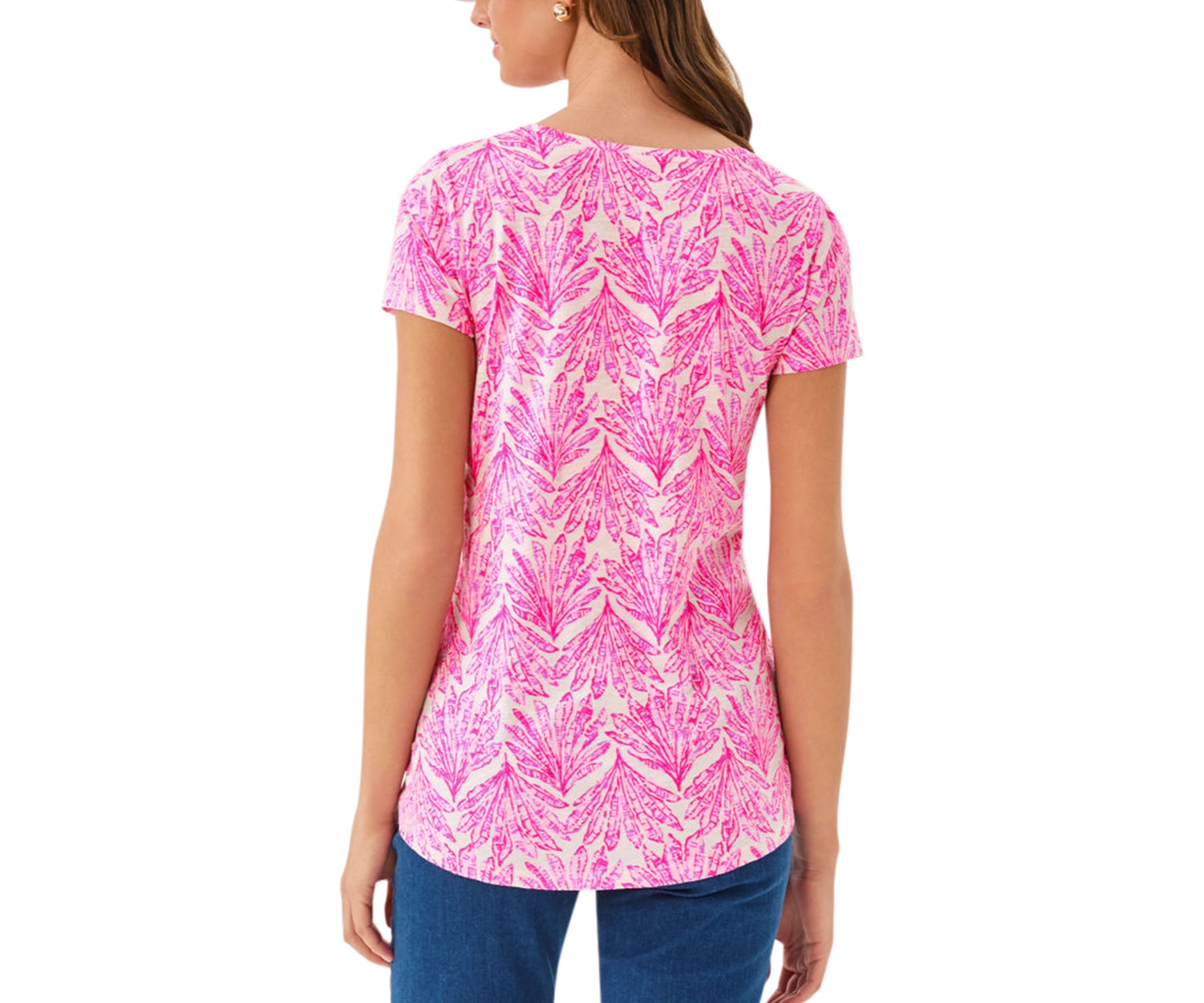 Womens Etta Scoop Neck T-Shirt 