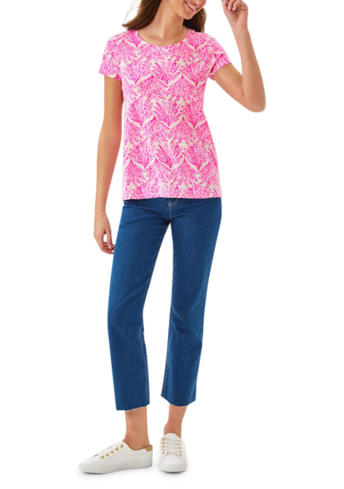 Womens Etta Scoop Neck T-Shirt 