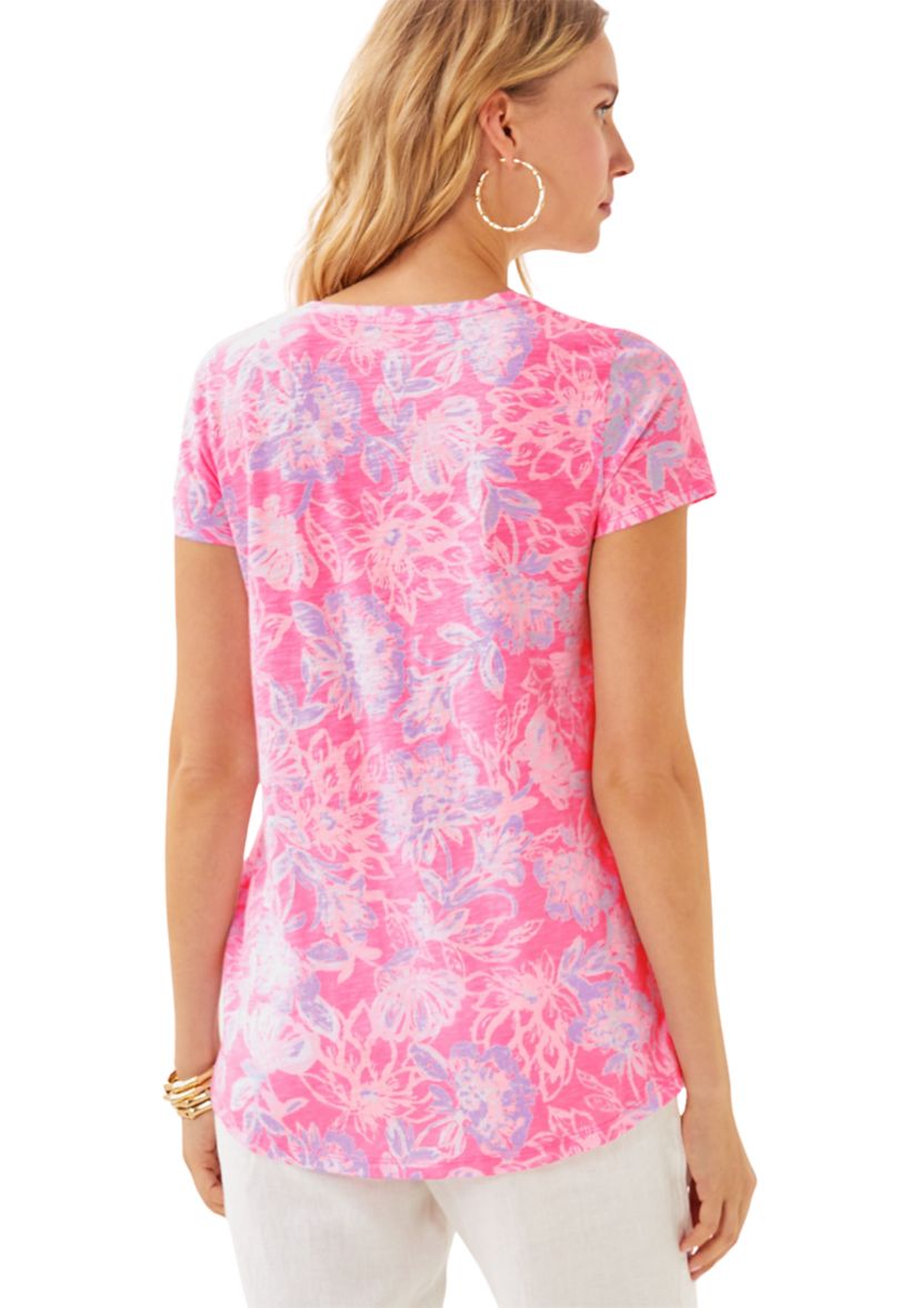 Womens Etta Crew Neck Top