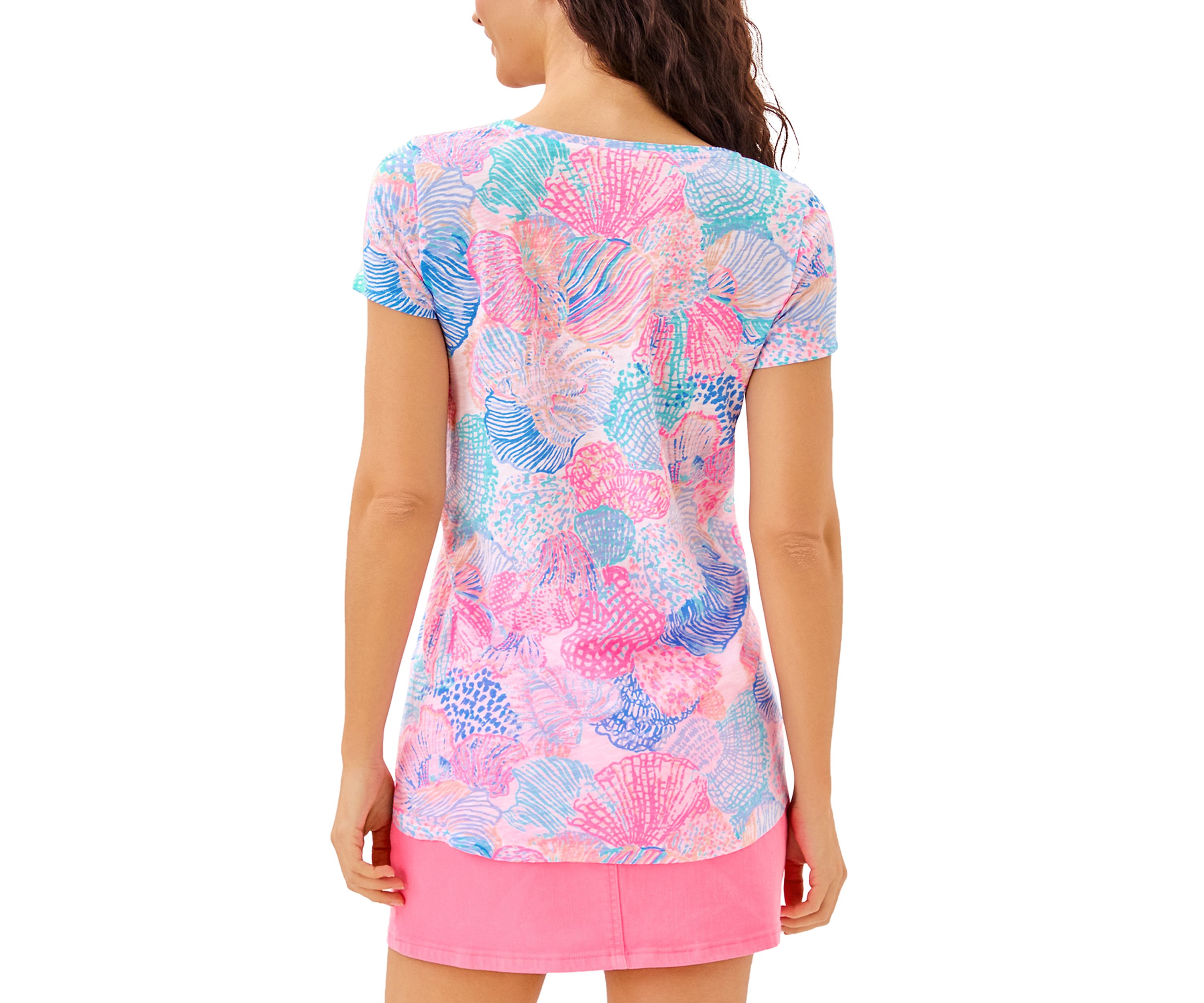 Womens Etta Scoop Neck T-Shirt 