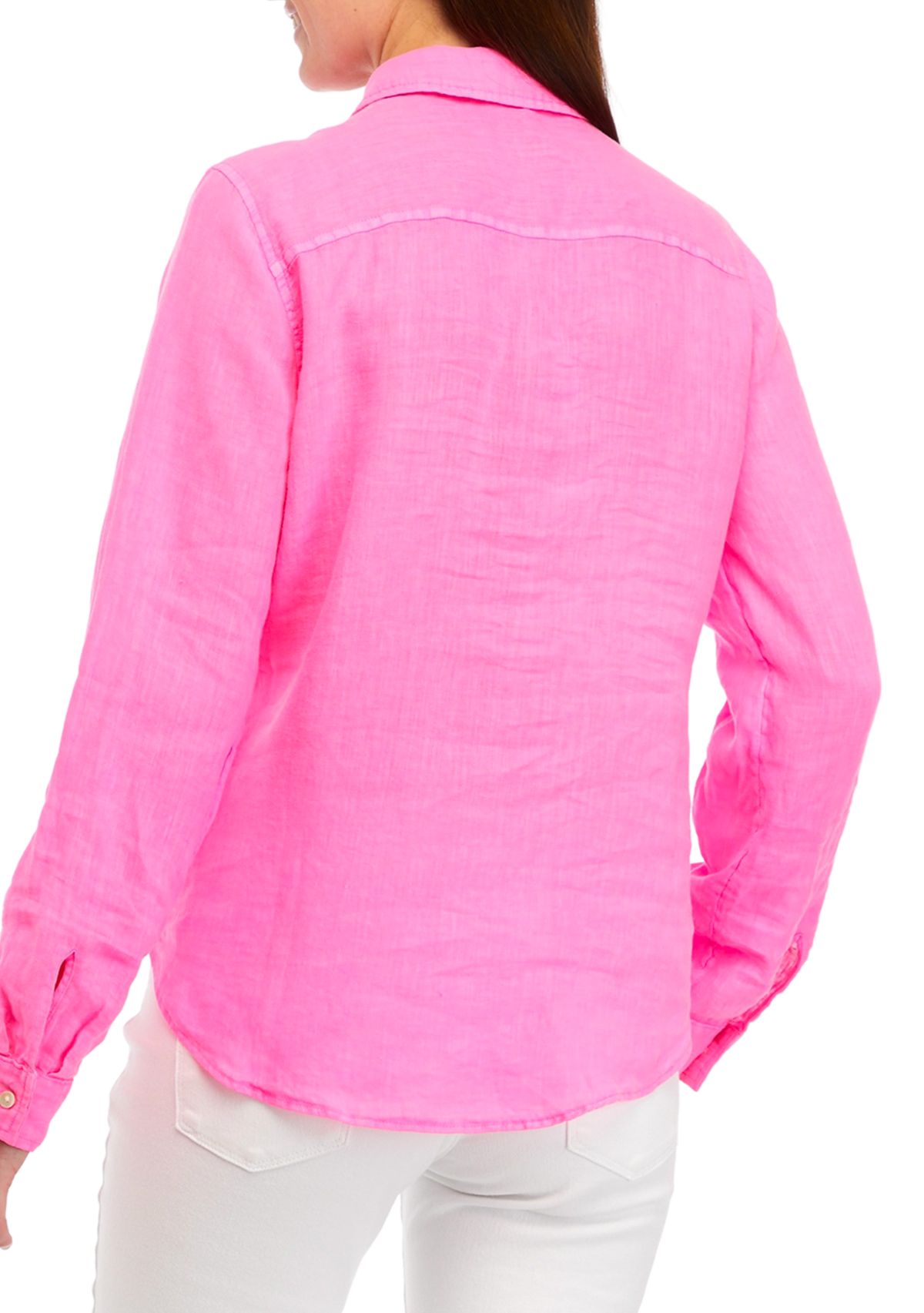 Womens Sea View Linen Shirt