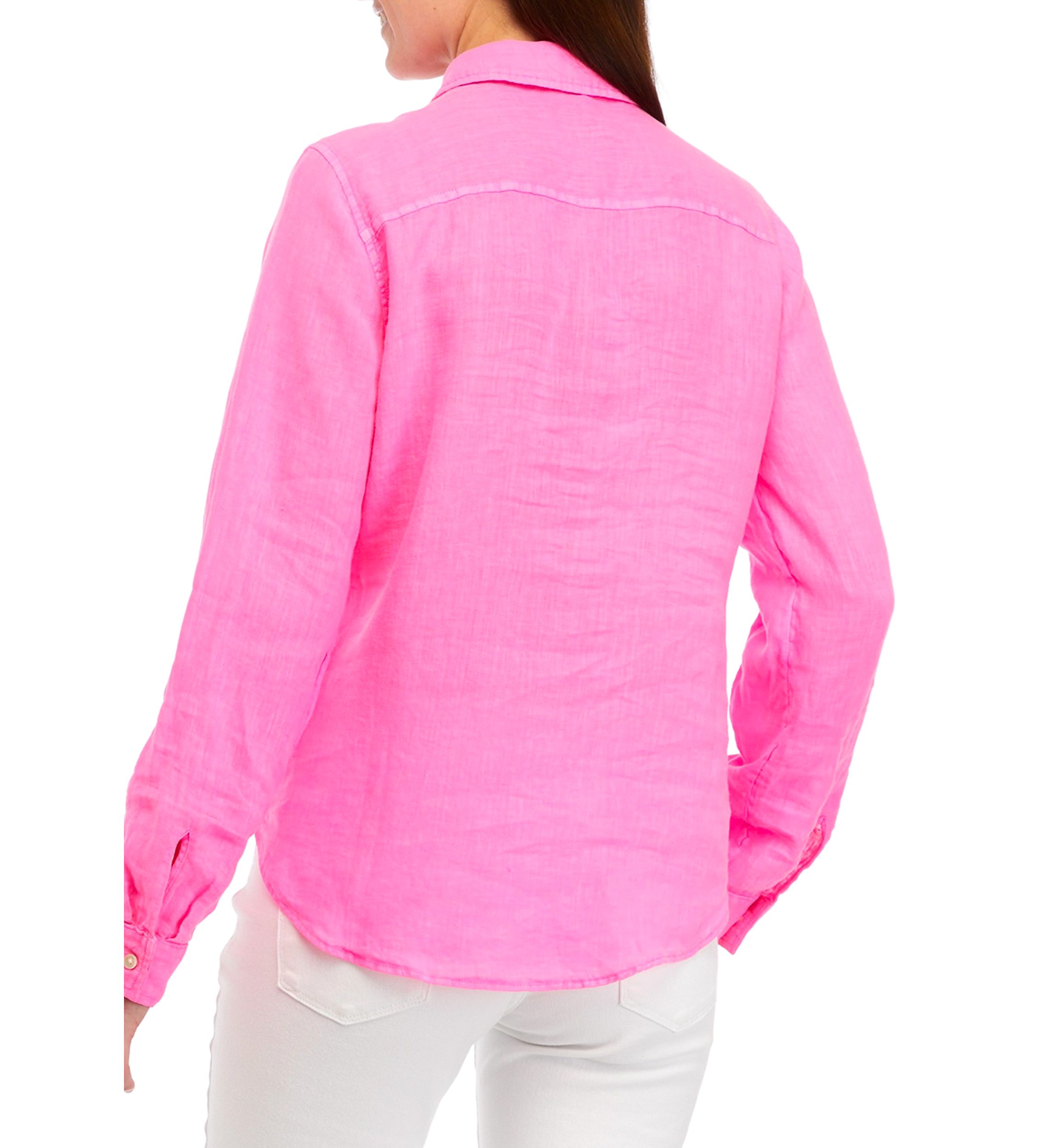 Womens Sea View Linen Shirt