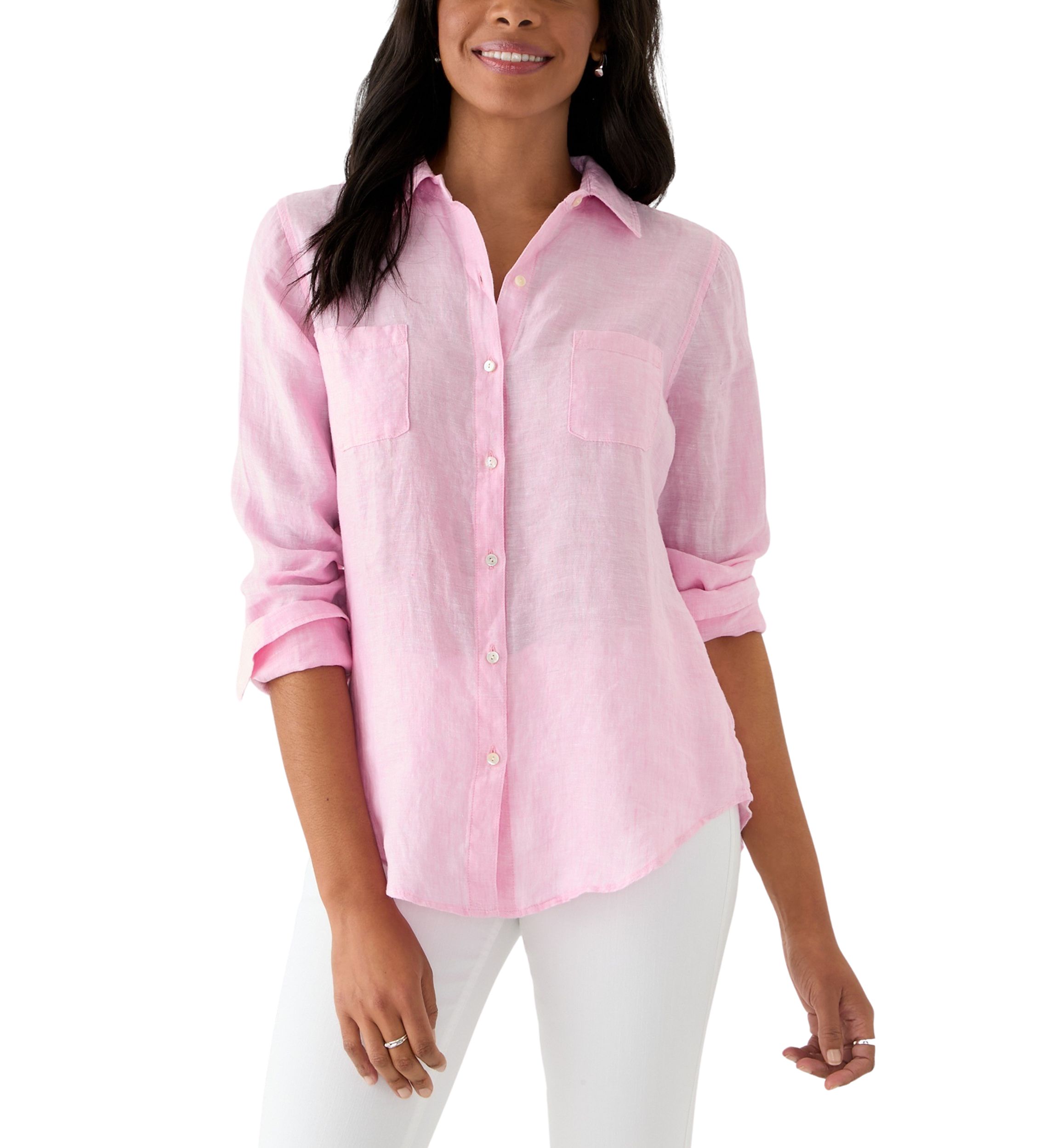 Womens Sea View Button Top 