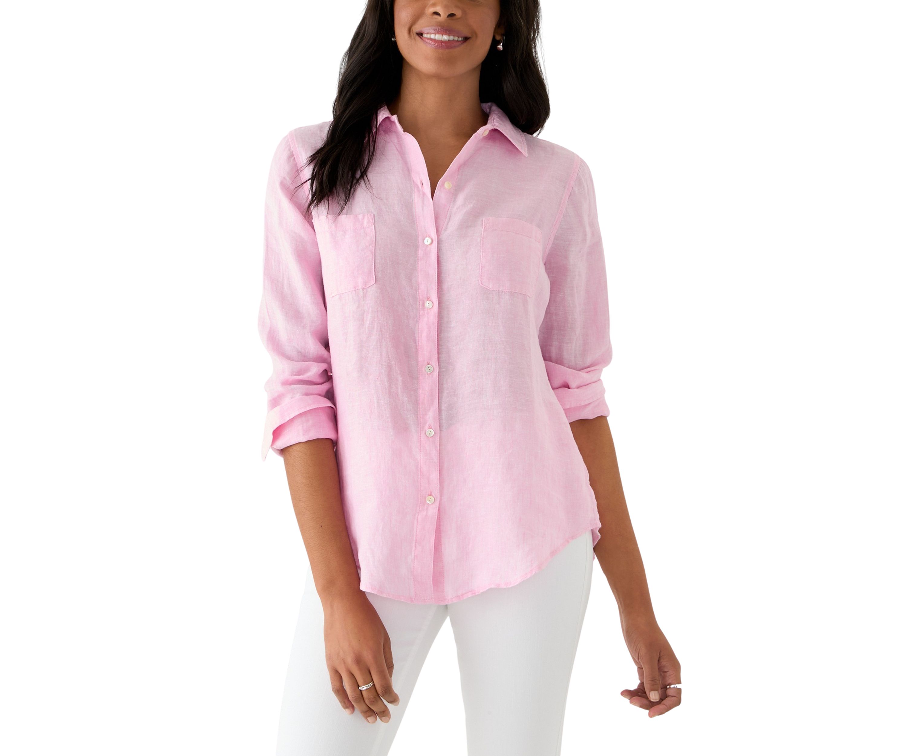 Womens Sea View Button Top 