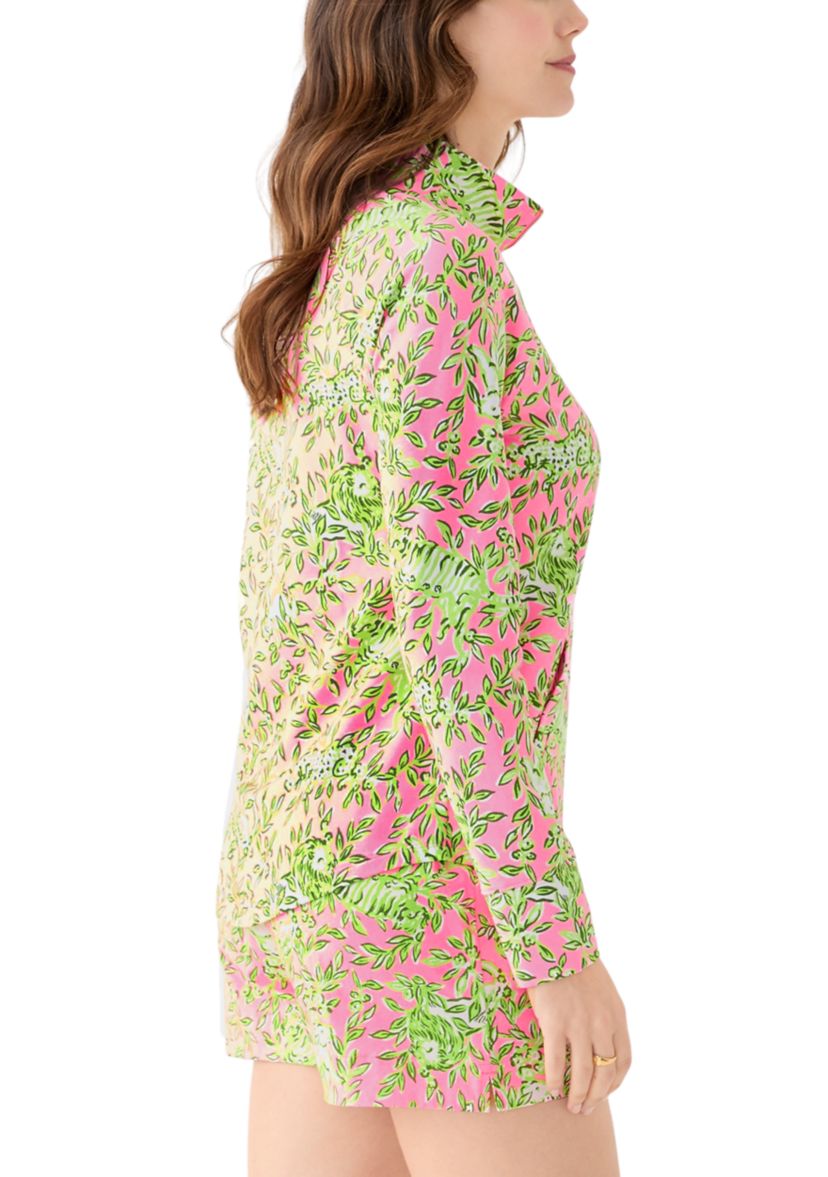 Womens UPF 50 Skipper Popover Top