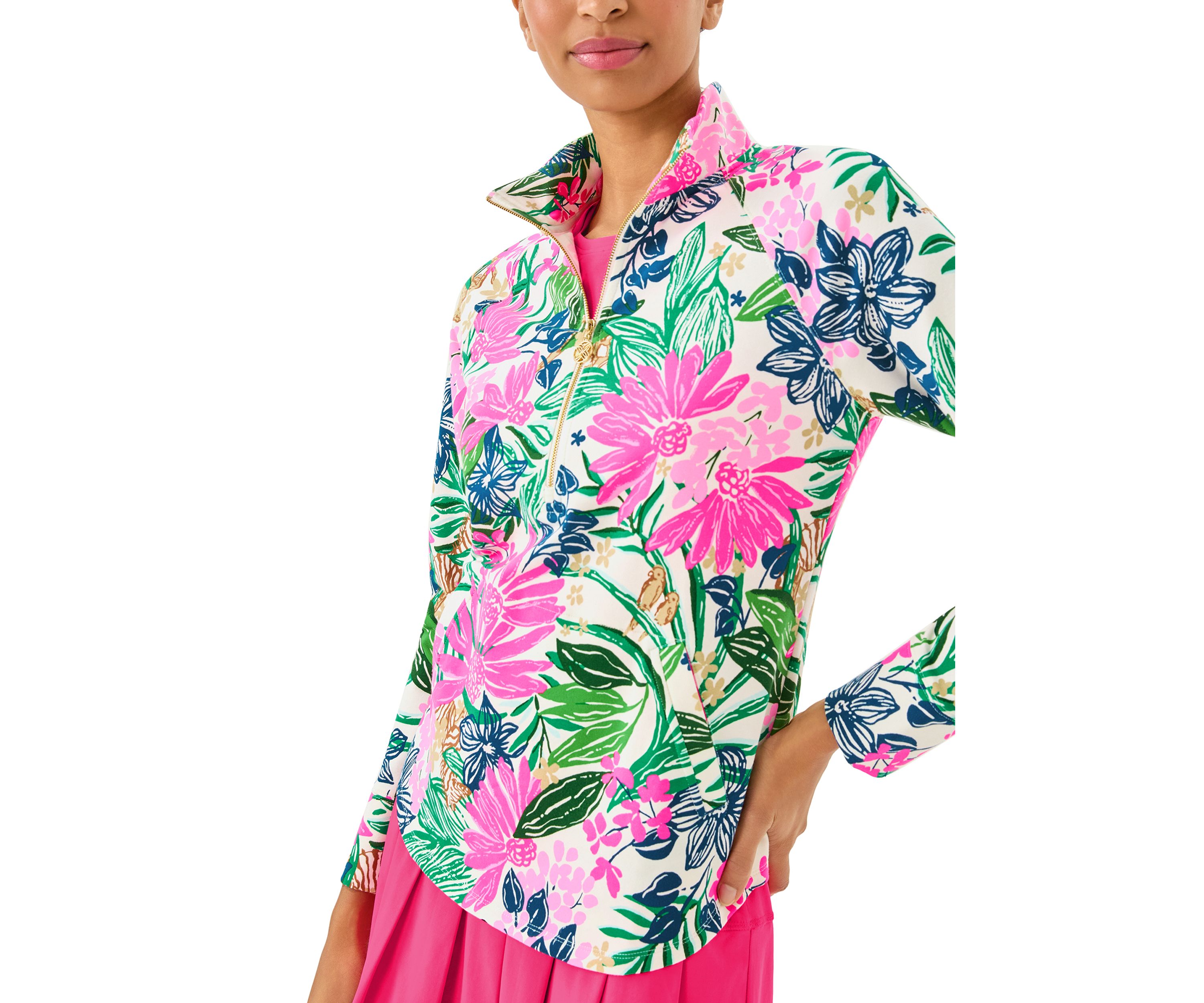 Womens UPF 50+ Skipper Popover