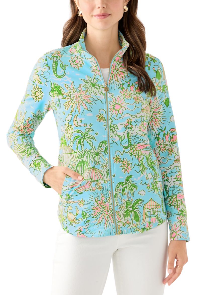 Womens Leona UPF 50+ Full Zip Jacket