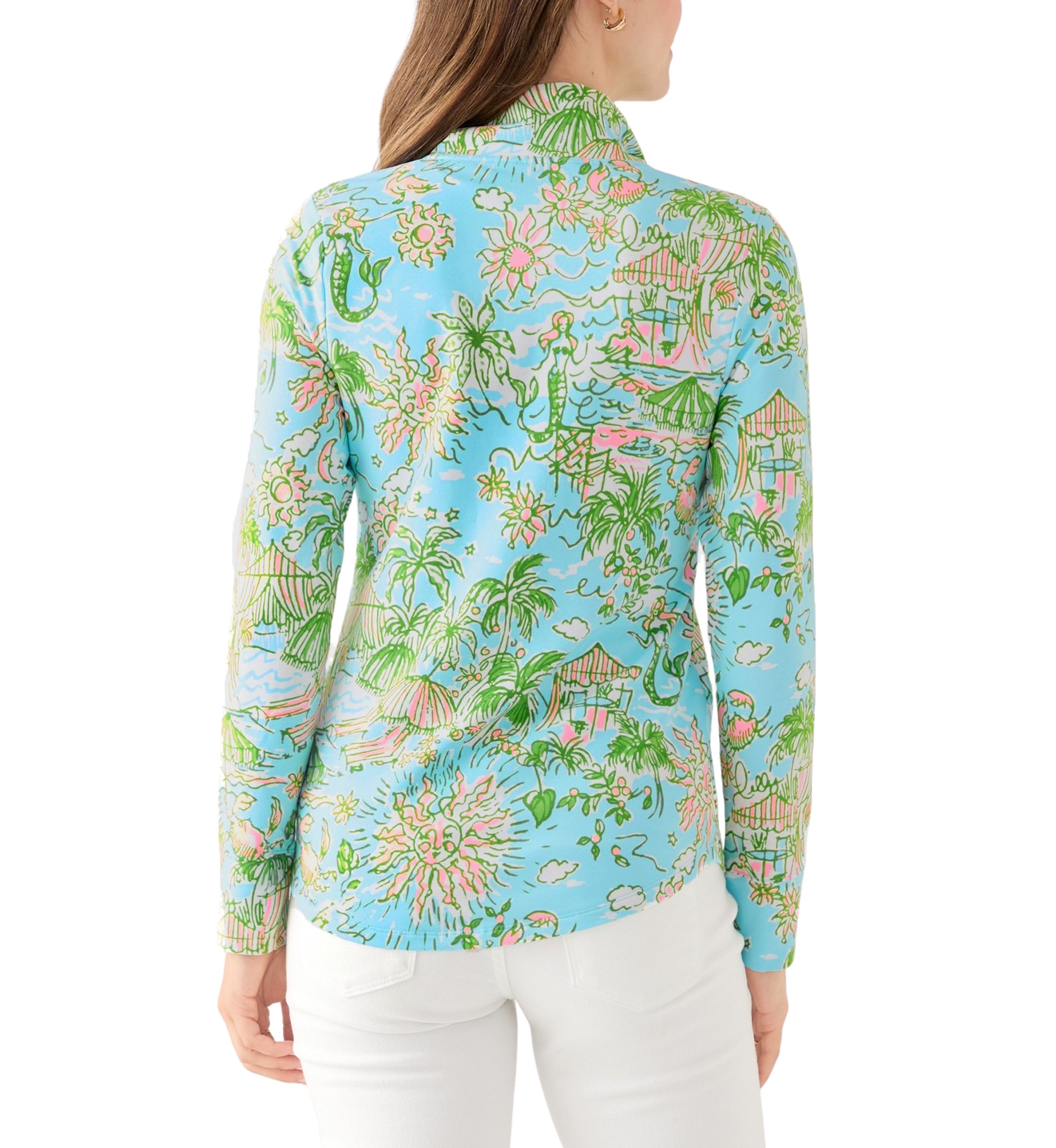 Womens Leona UPF 50+ Full Zip Jacket