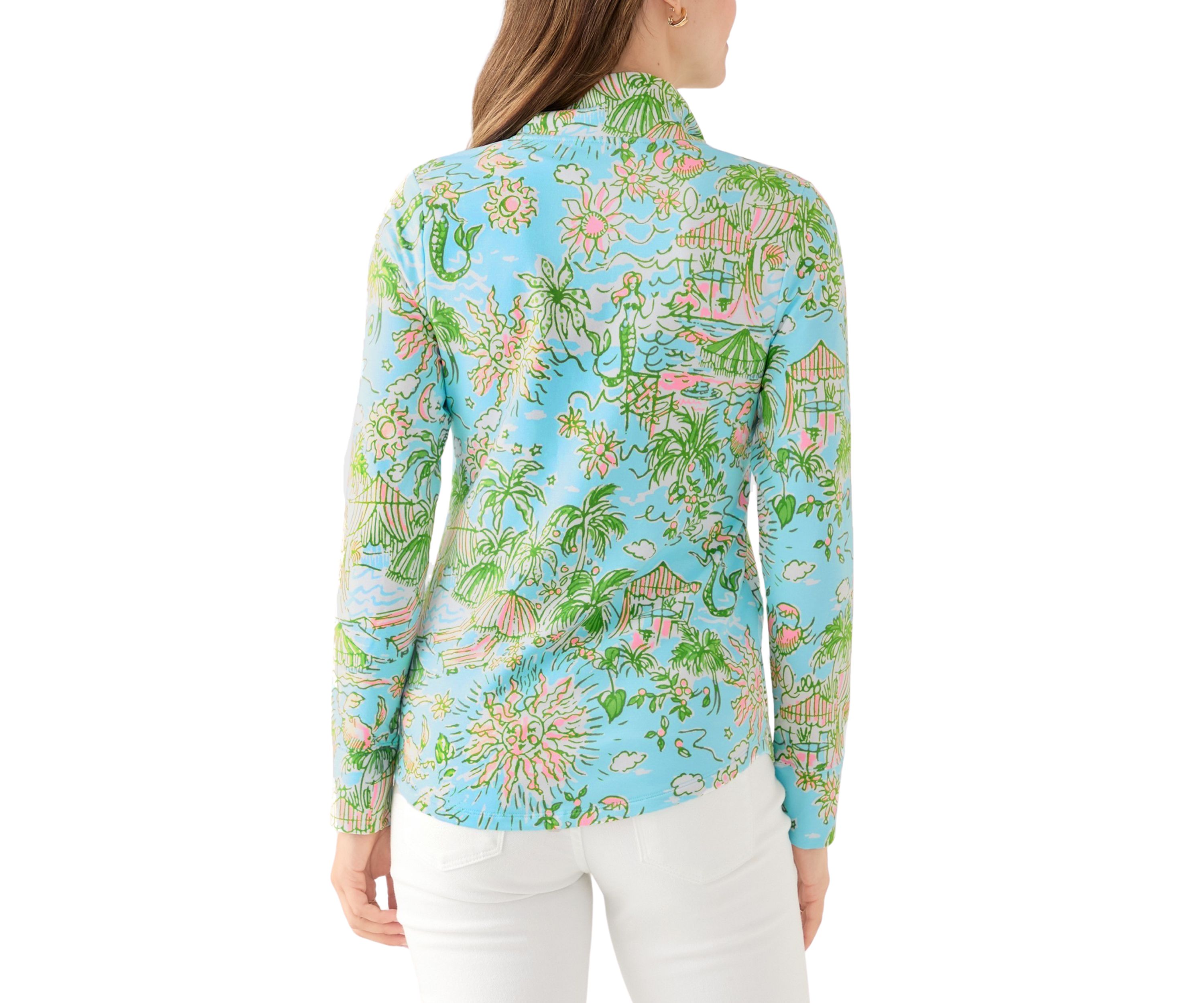 Womens Leona UPF 50+ Full Zip Jacket