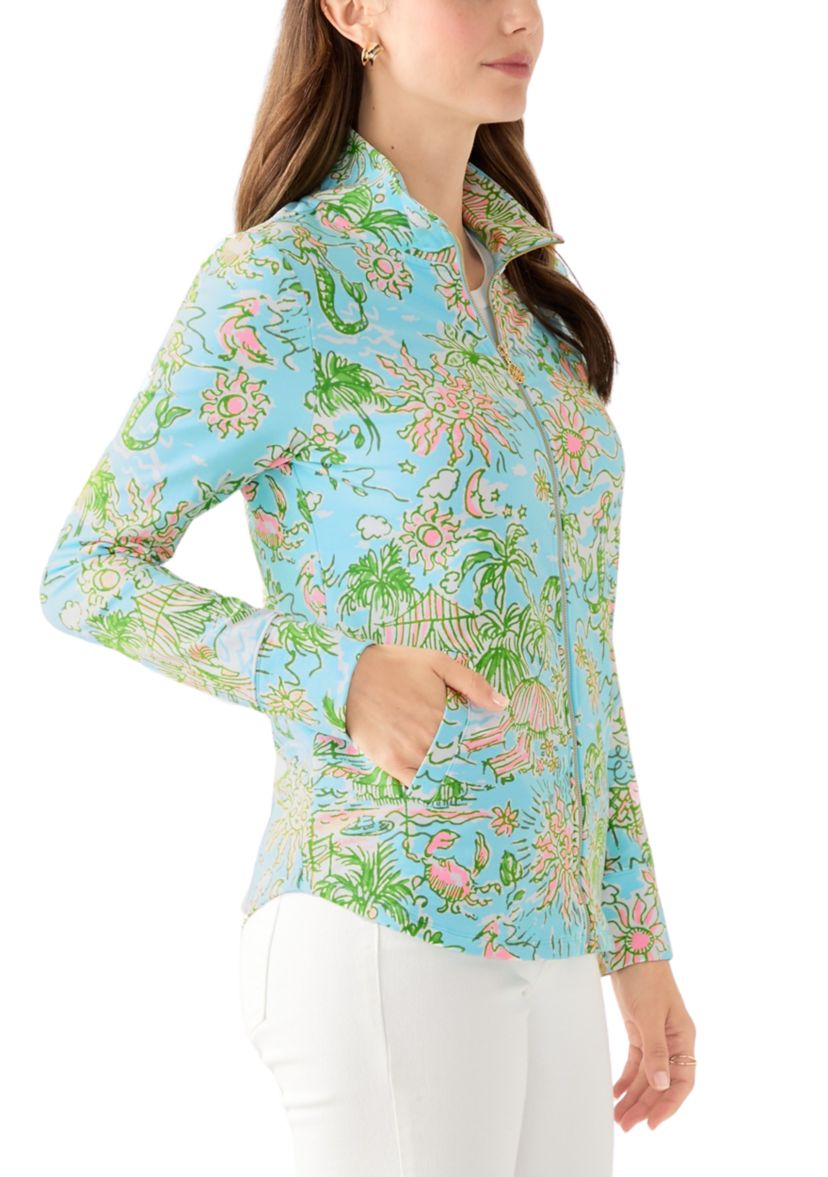 Womens Leona UPF 50+ Full Zip Jacket