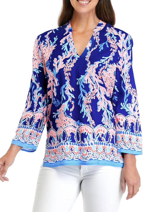 Lilly Pulitzer® Womens Luna Bay Tunic Top