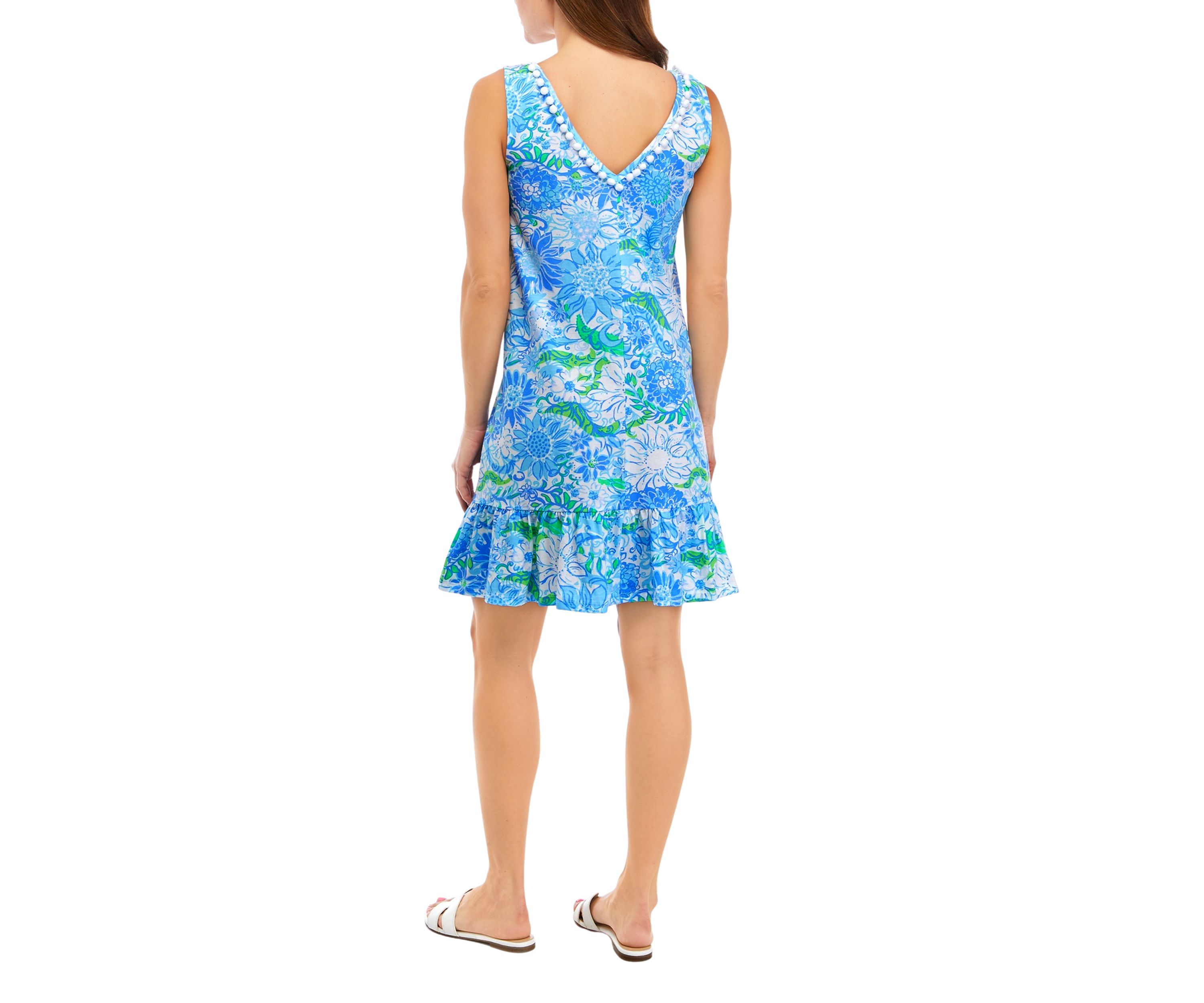 Womens Camilla V-Neck Knit Dress