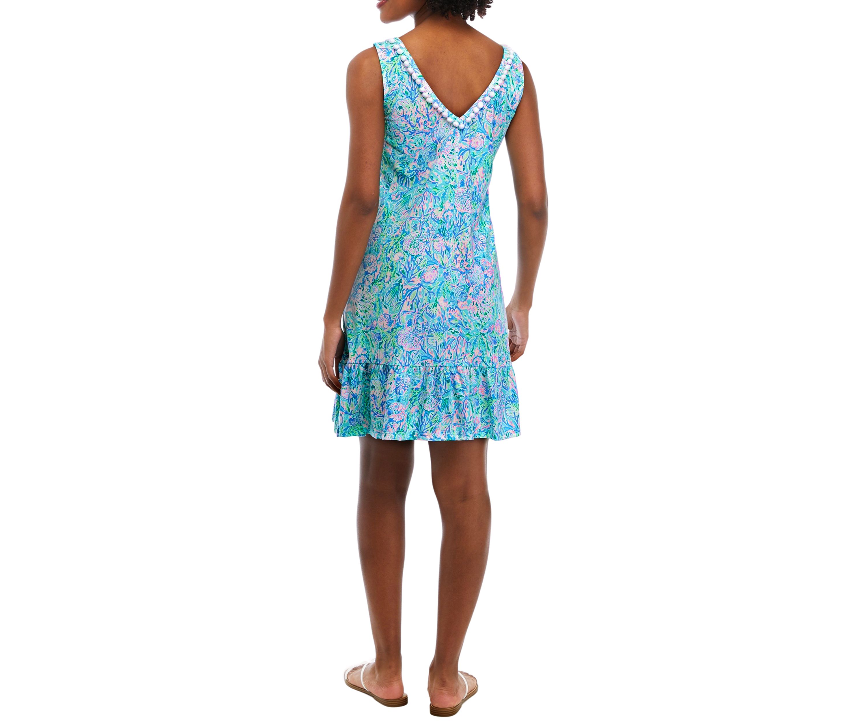 Womens Camilla V-Neck Knit Dress