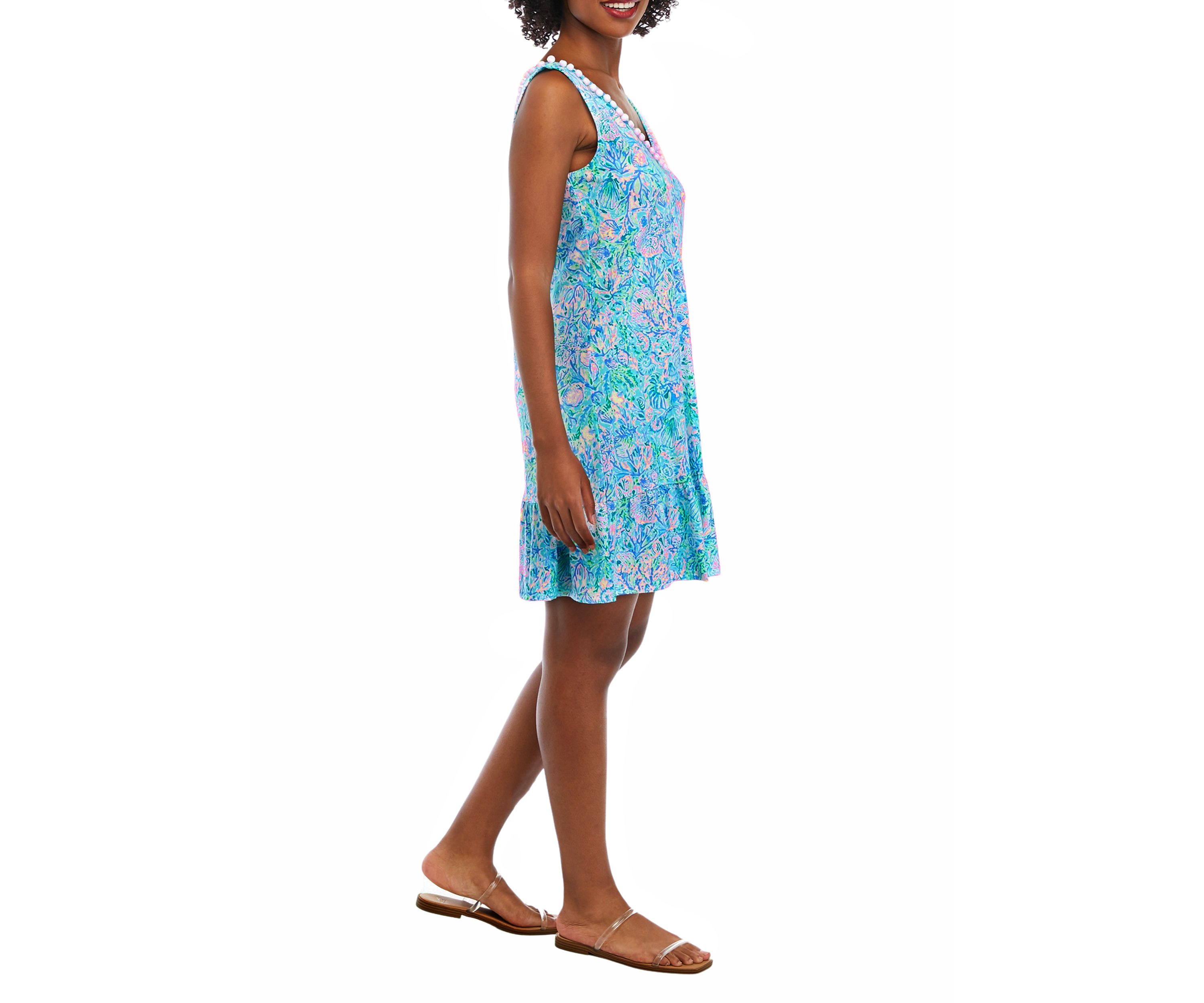 Womens Camilla V-Neck Knit Dress