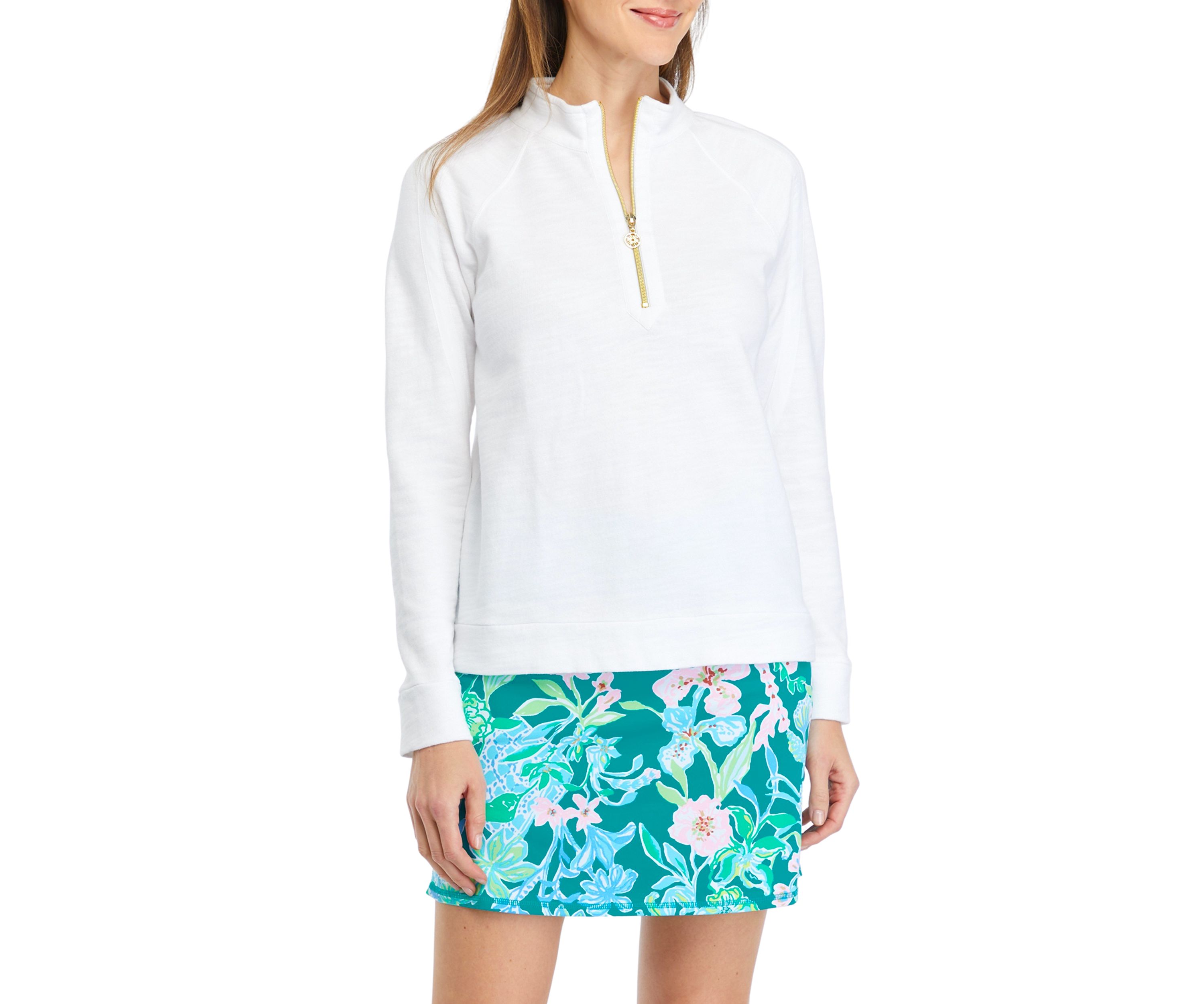 Womens Ashlee 1/2 Zip Pullover Sweatshirt
