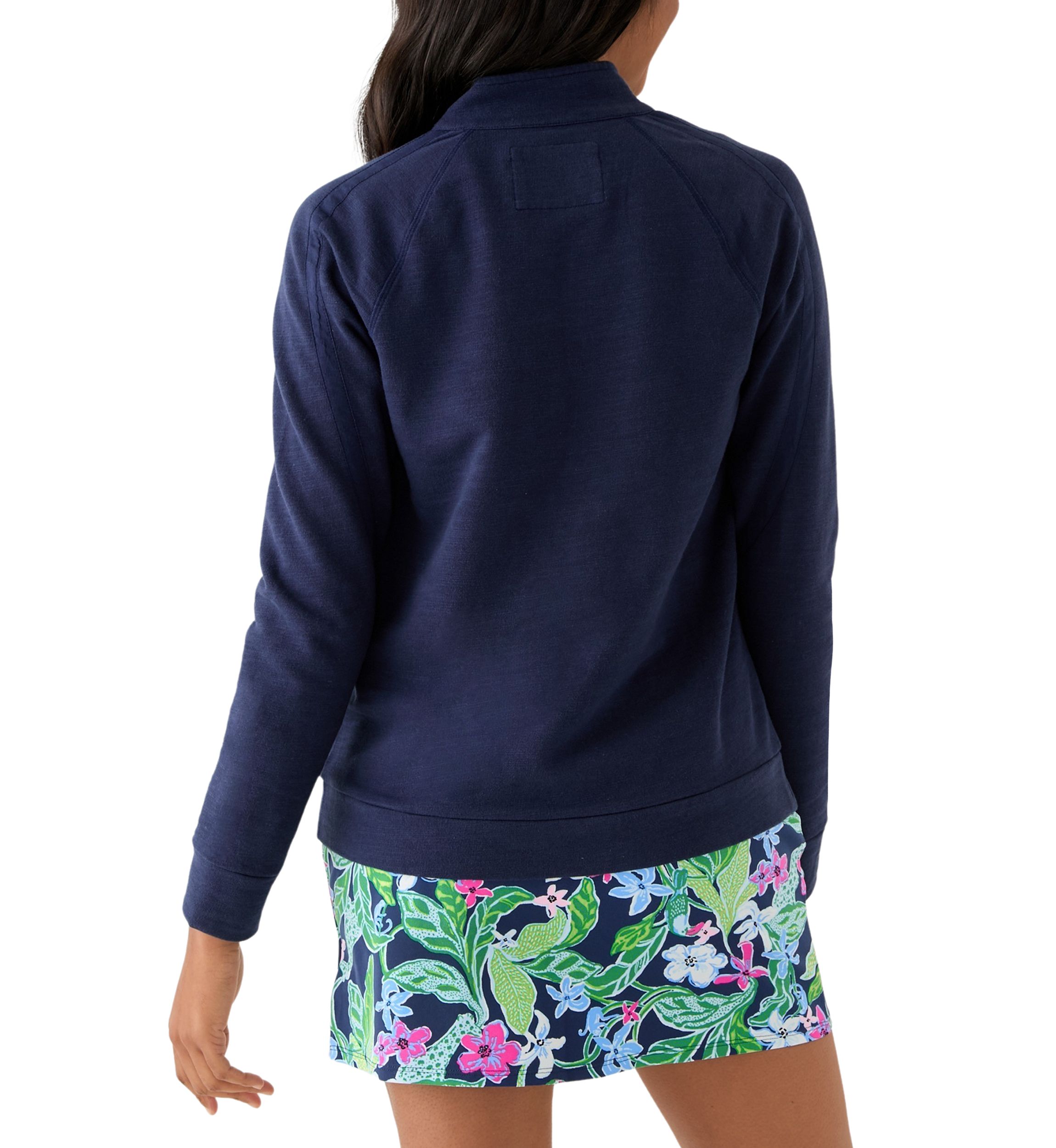 Womens Ashlee Half Zip Pullover Sweatshirt 