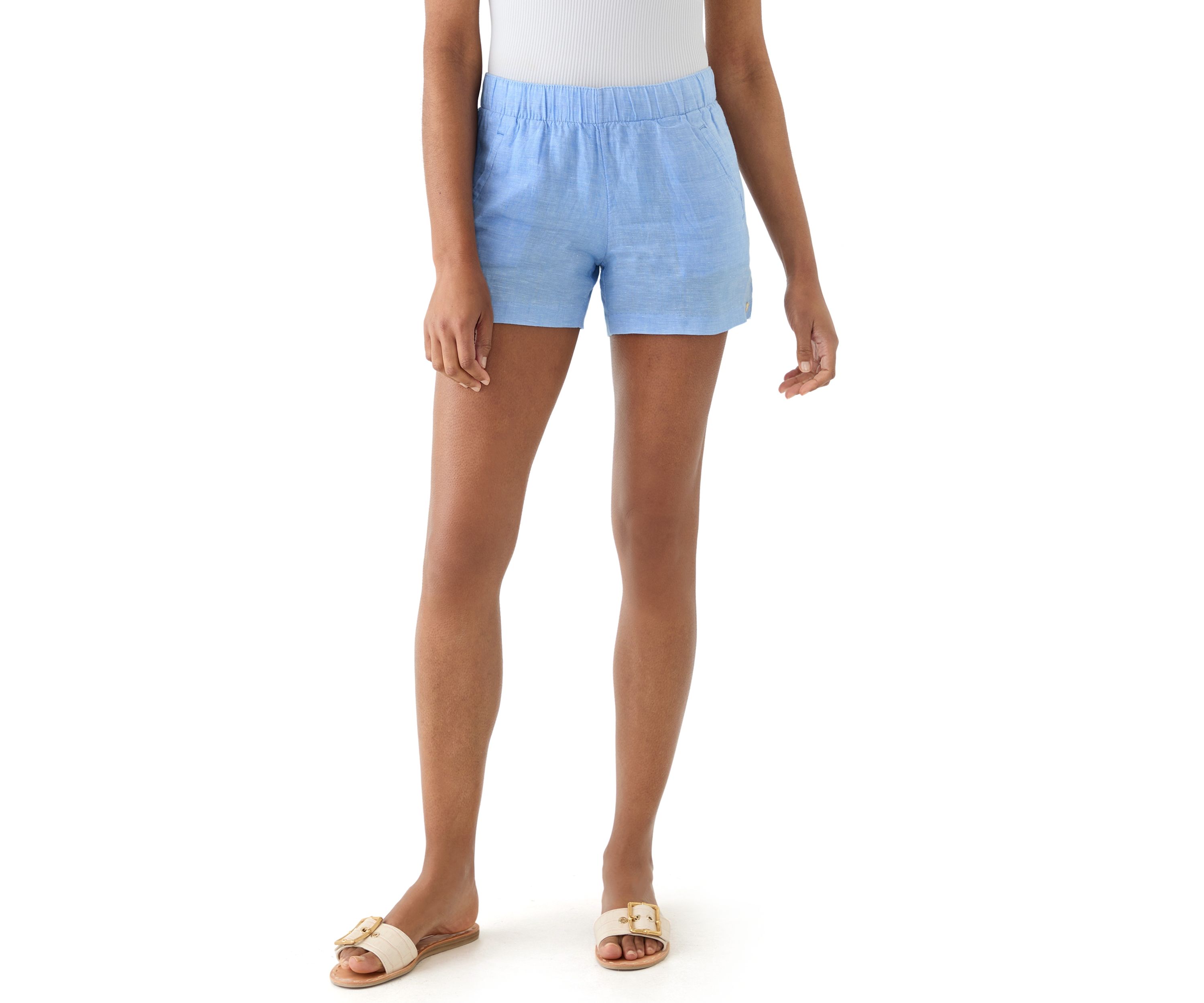 Womens Lilo Linen Shorts
