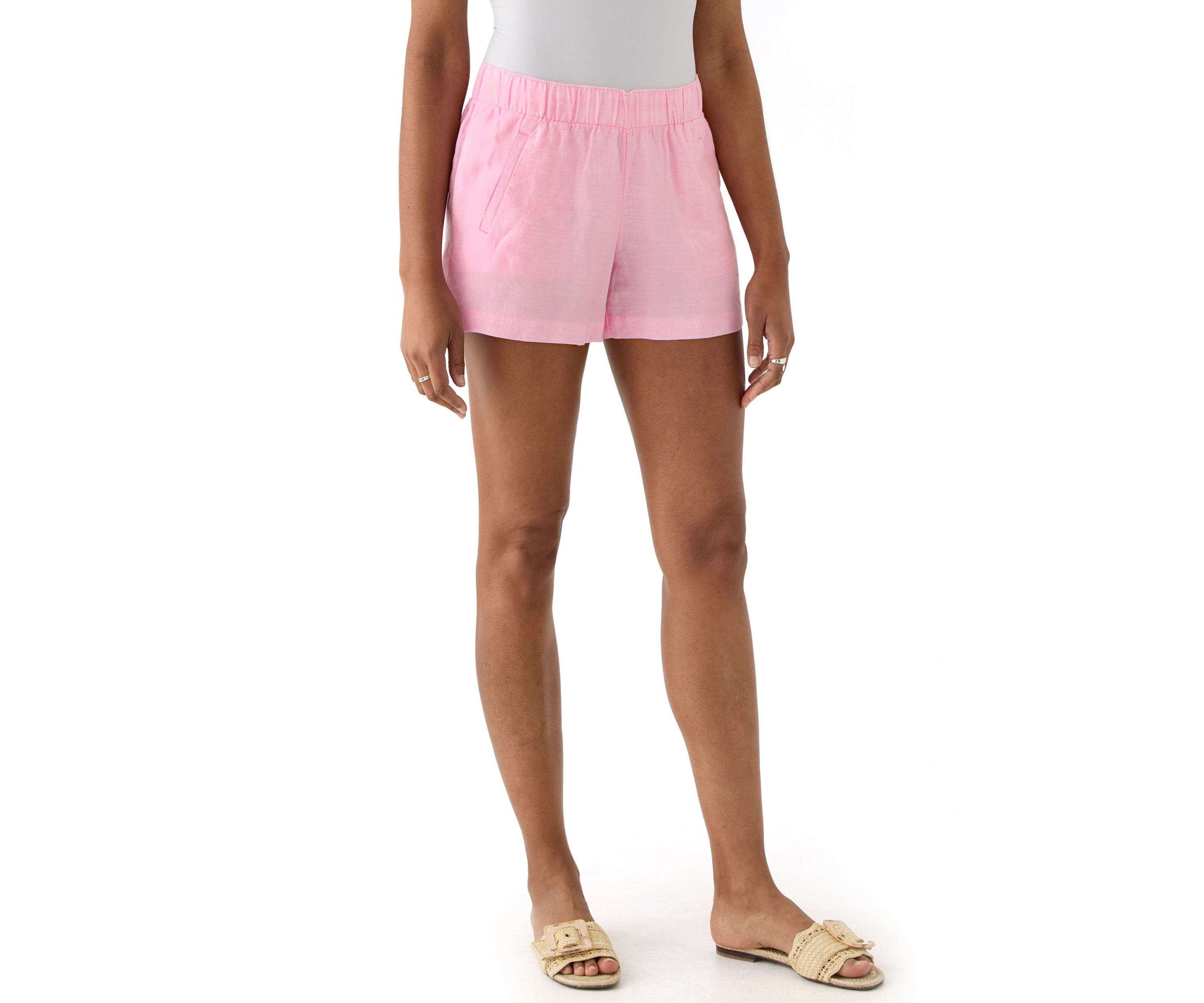 Womens Lilo Linen Shorts