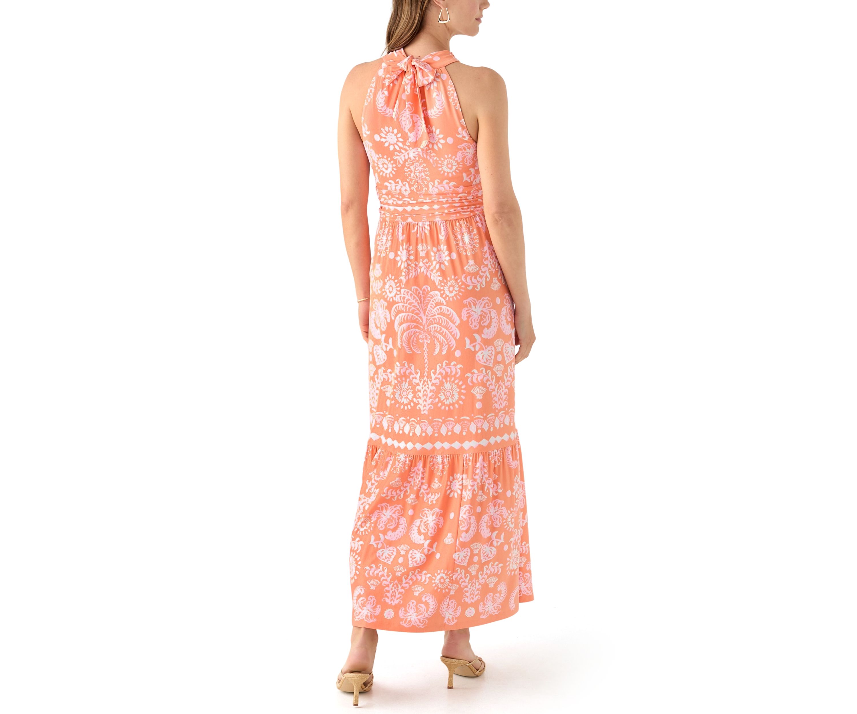 Womens Montecito Halter Maxi Dress