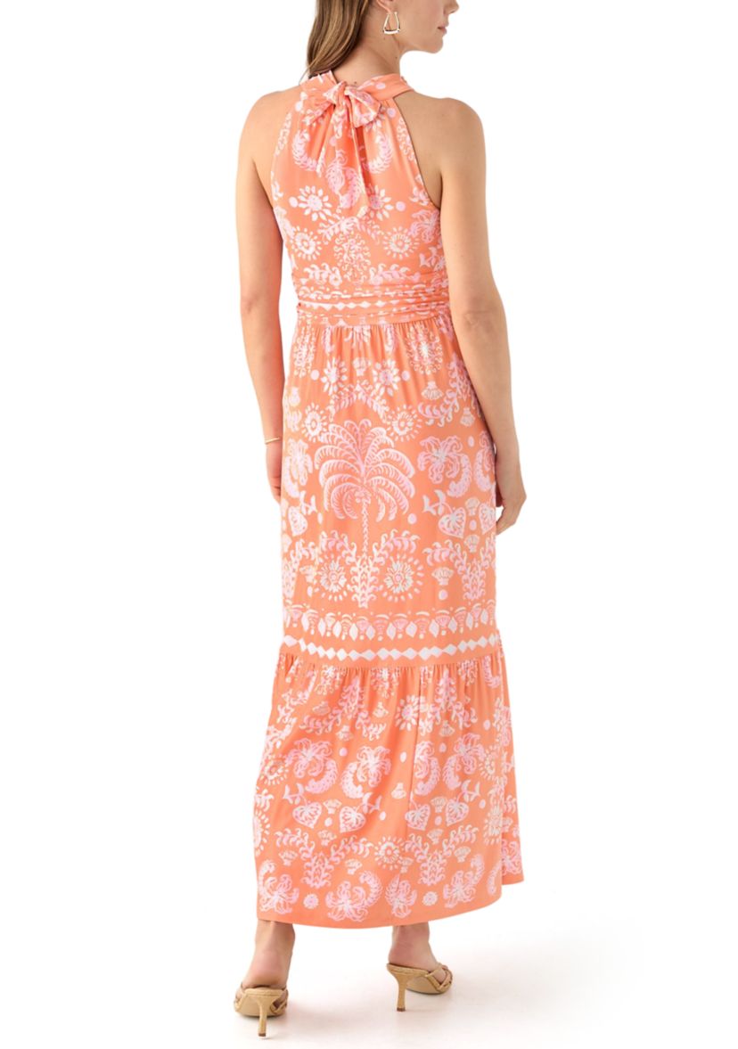 Womens Montecito Halter Maxi Dress