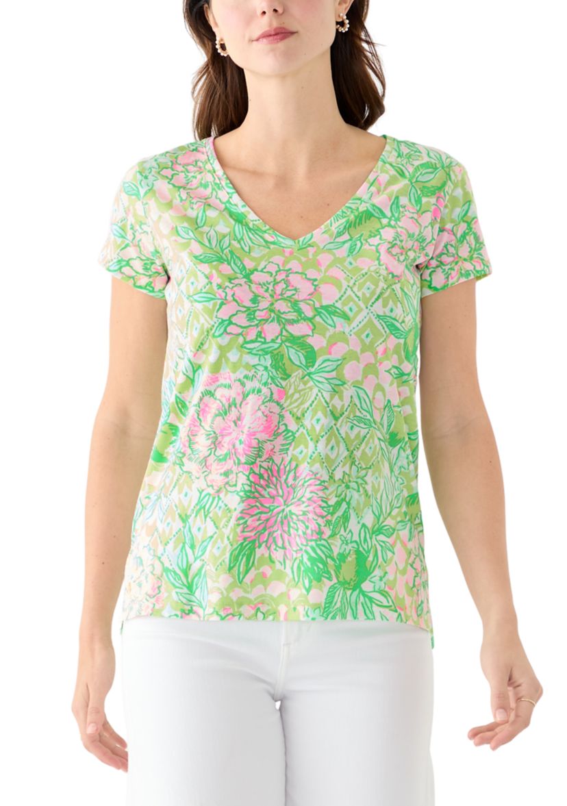 Womens Lime Feeling Good Meredith T-Shirt