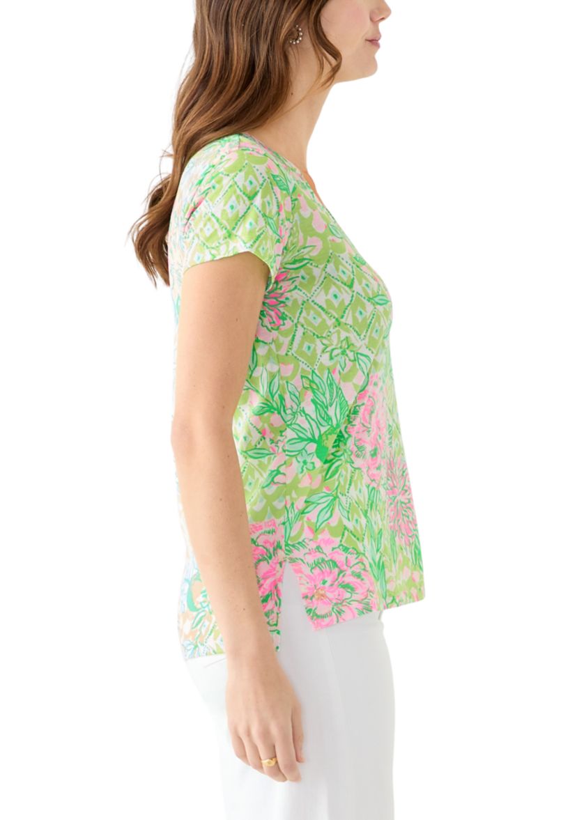 Womens Lime Feeling Good Meredith T-Shirt