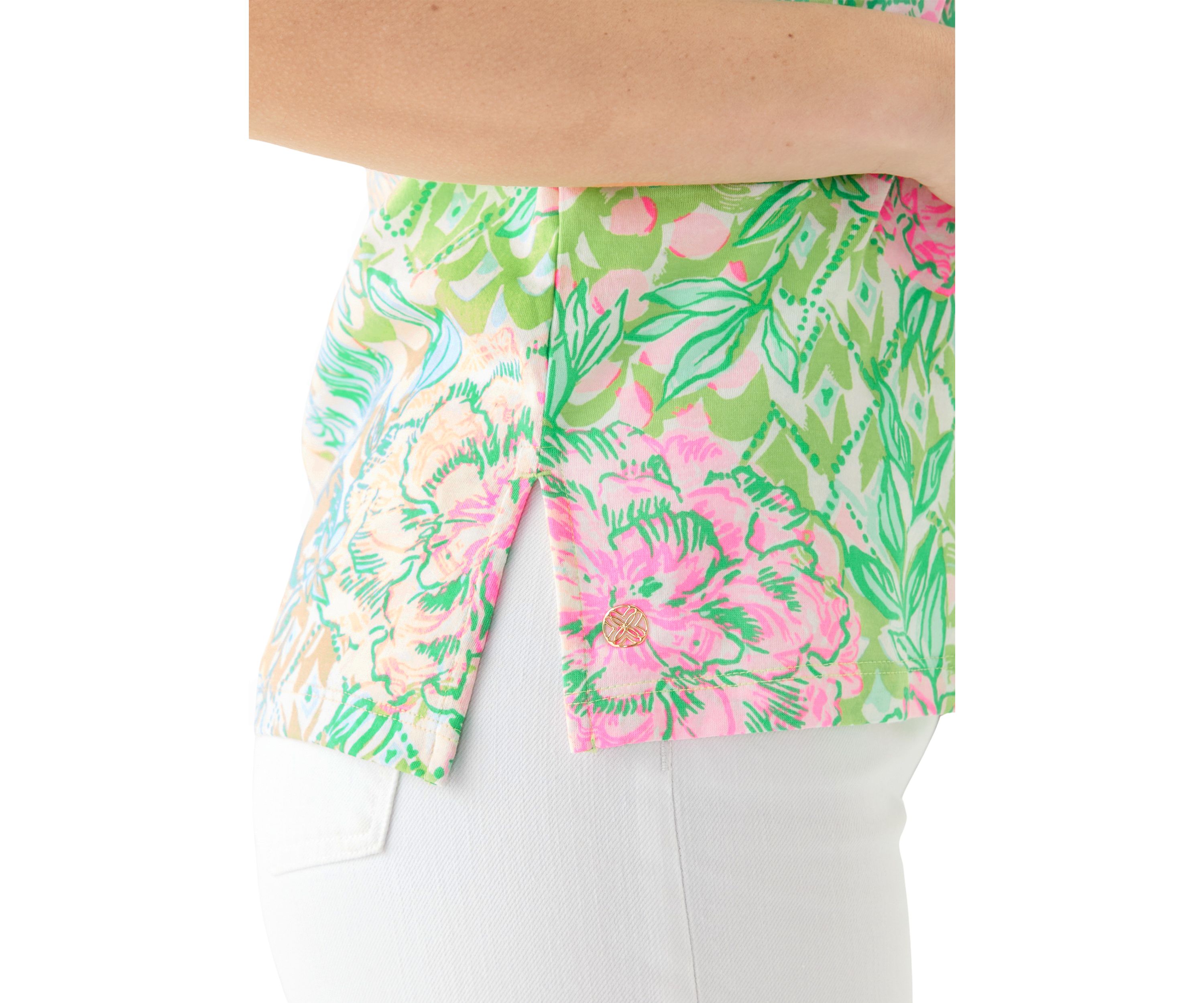 Womens Lime Feeling Good Meredith T-Shirt