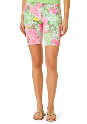 Lilly Pulitzer Women's Natina Knit Shorts, White, 10