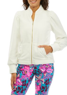 Lilly pulitzer full zip on sale jacket