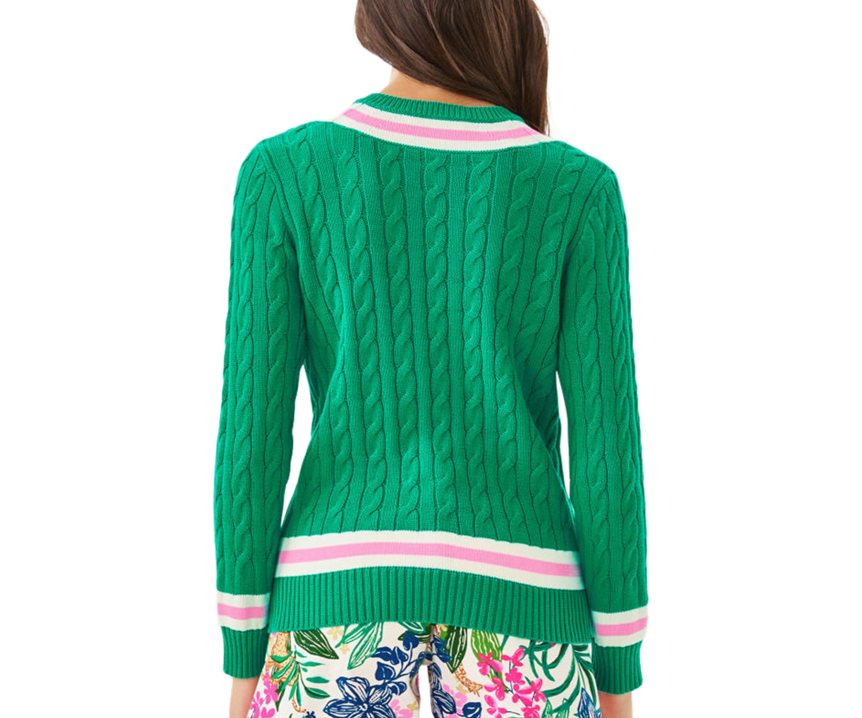 Womens Brockton Sweater with Tipping