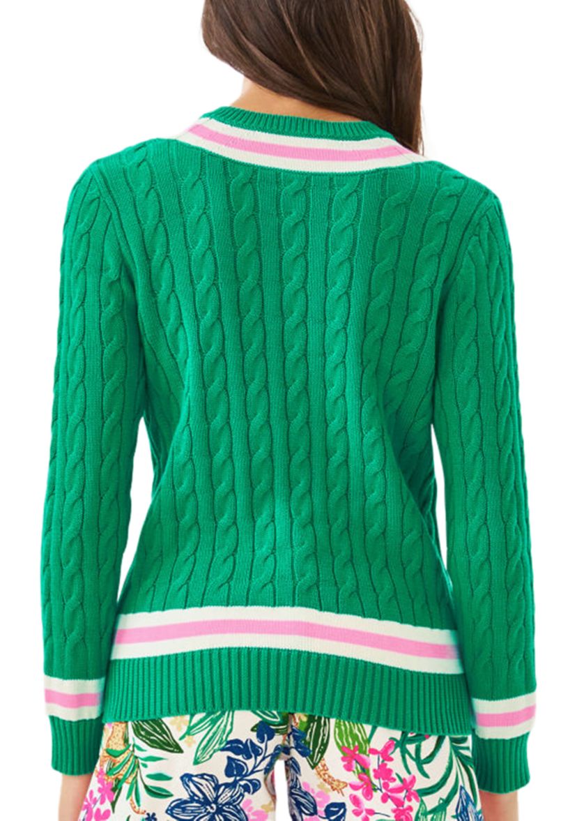 Womens Brockton Sweater with Tipping