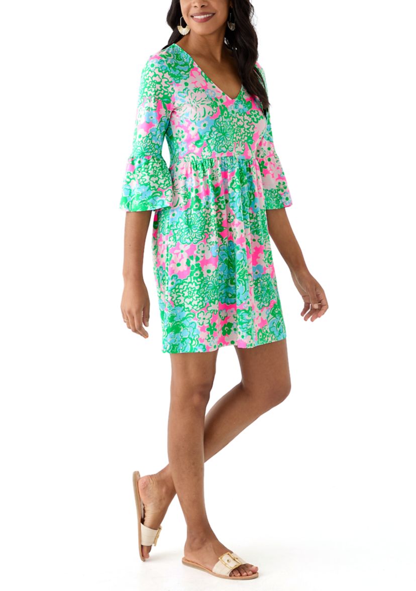 Womens Jannie Bell Sleeve Dress