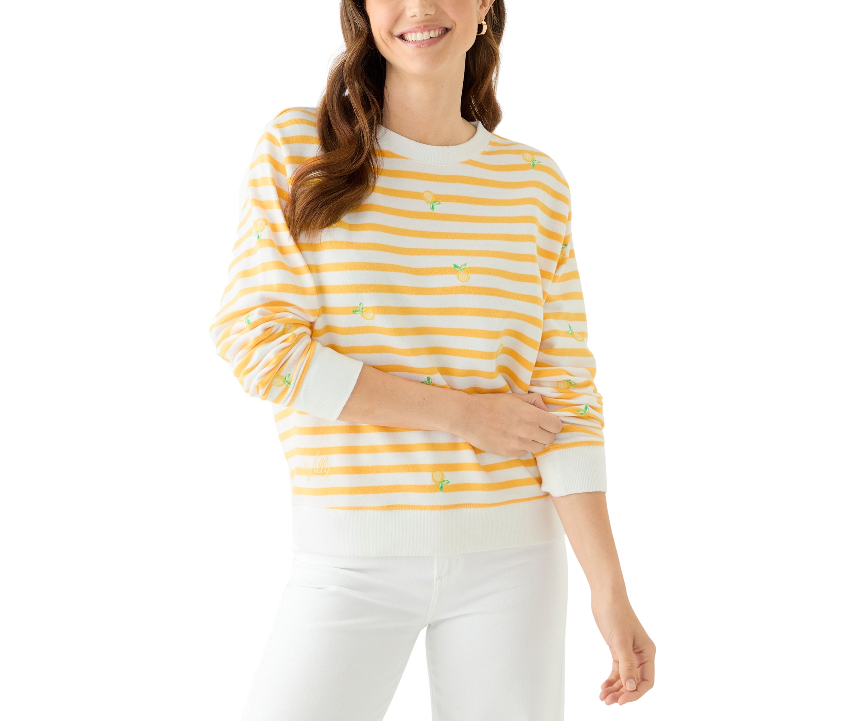 Womens Ballad Embroidered Sweatshirt