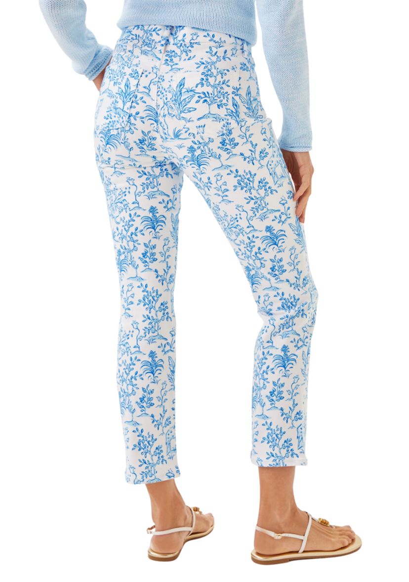 Womens Annet Crop Flare Jeans